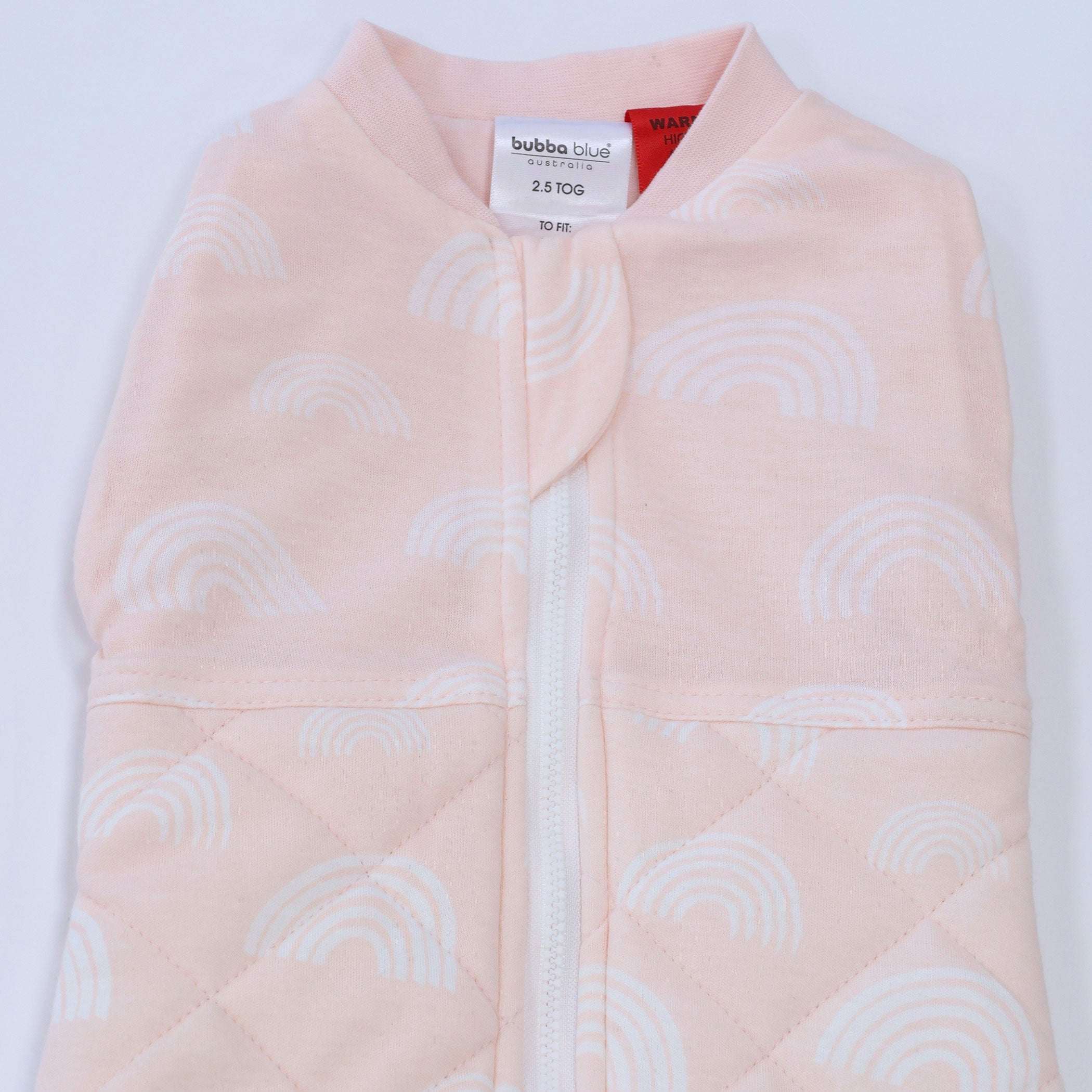 Nordic 2.5 TOG Swaddle Sleep Bag for Babies - Soft Rose Pink Sleeping Sack for Newborn to 24 Months - Perfect for Nursery, Daycare & Travel