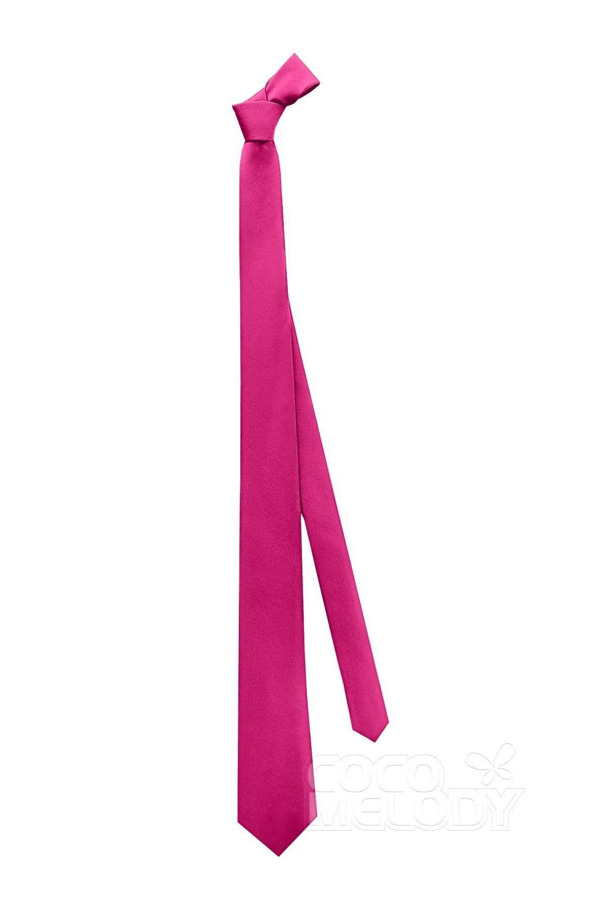 Premium Men's Satin Necktie - Elegant Slim Tie for Business, Wedding & Formal Occasions | Classic CZ180002 Design for Office, Interviews & Special Events