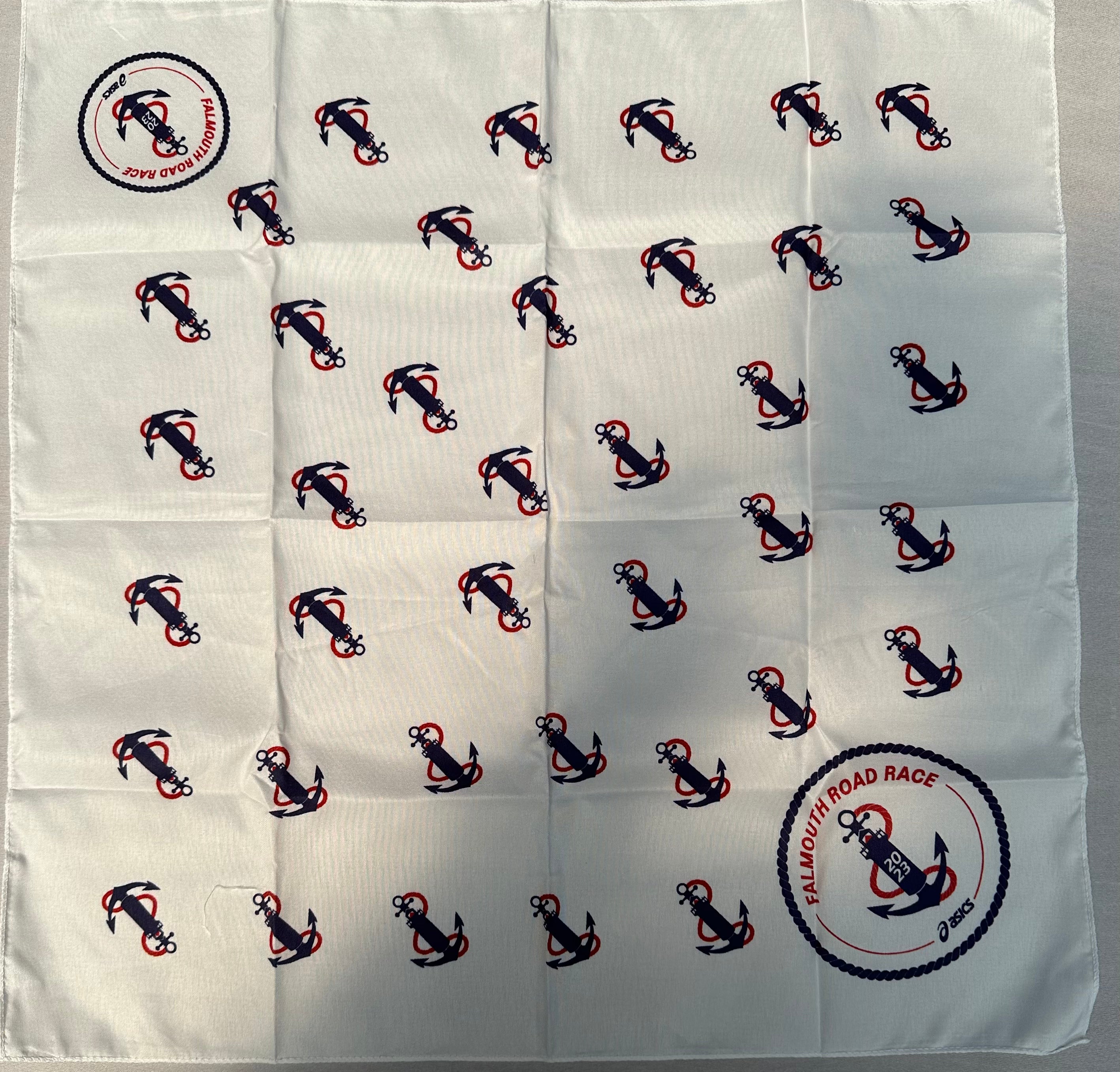 Falmouth Road Race 2023 Pet Bandana - Cute Dog Bandanas for Running Events & Marathons - Perfect for Active Pets in Sports Competitions