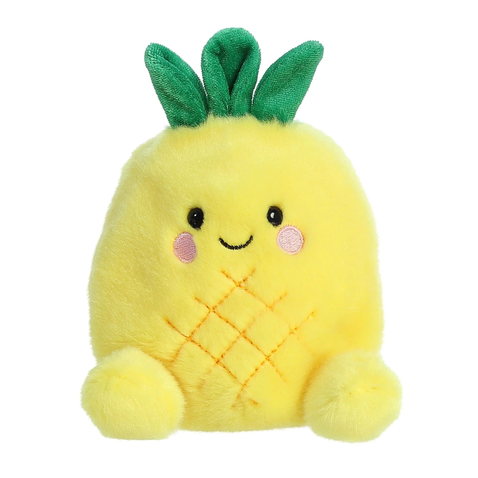 Palm Pals 5 Perky Pineapple Plush Toys - Cute & Soft Stuffed Animals for Kids, Collectors & Gift Giving | Perfect for Bedroom Decor, Party Favors & Stress Relief