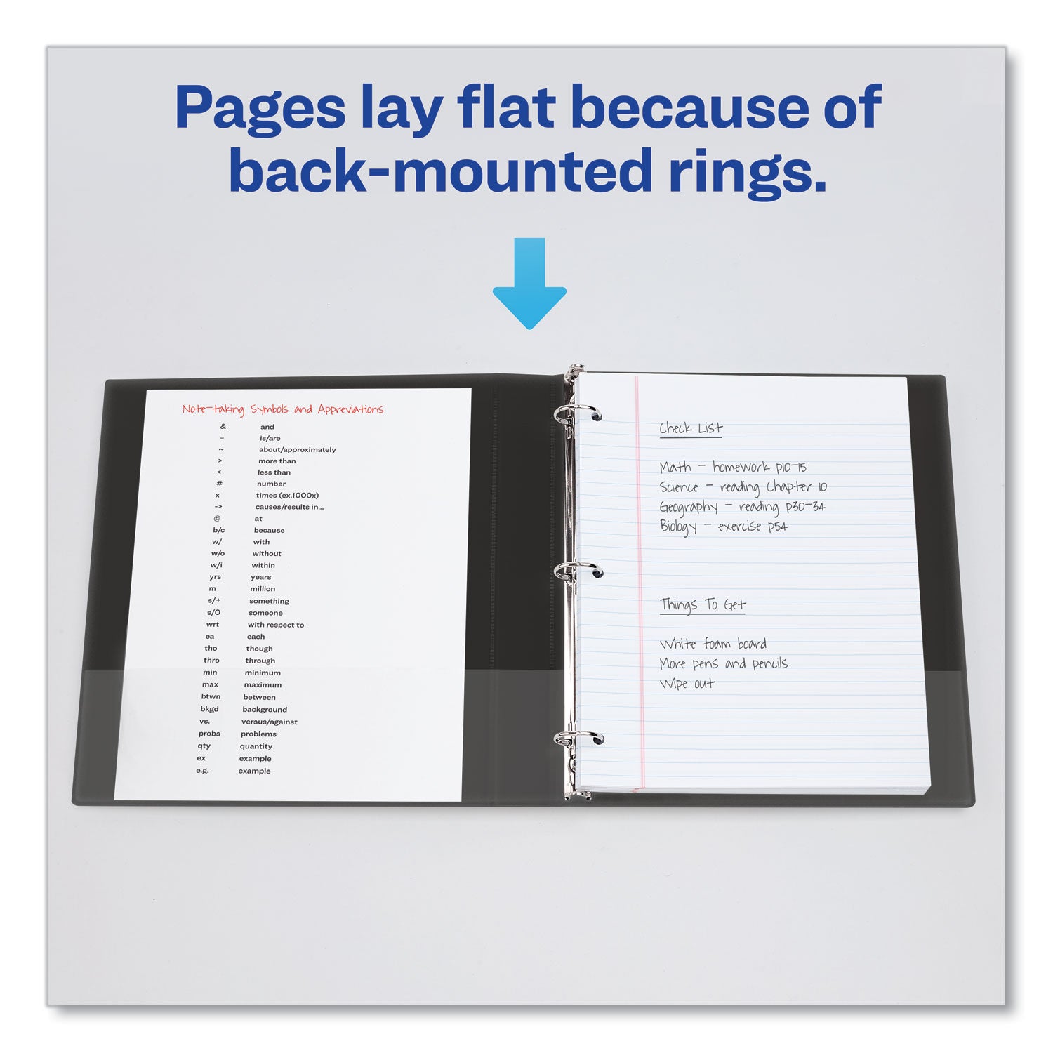 Avery® Economy 3-Ring Binder with Round Rings - 1