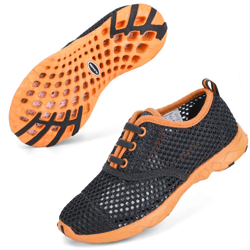 ALEADER Quick Dry Water Shoes for Kids - Slip On Toddler & Youth Sizes - Perfect for Beach, Pool, Swimming & Outdoor Activities