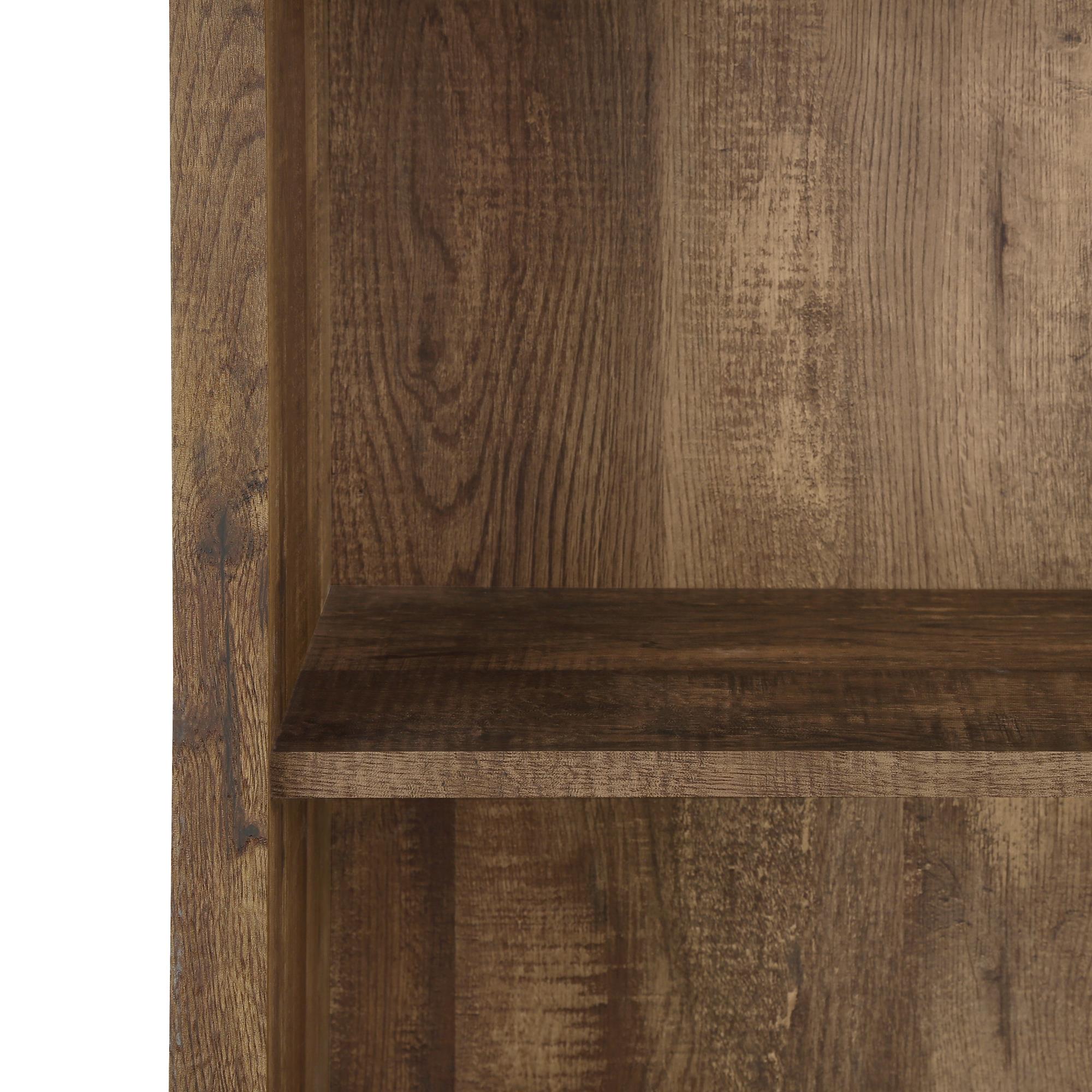 Monarch Bookshelf with 4 Shelves - 7404 - Modern Wooden Bookcase for Home, Office & Library - Perfect for Storing Books, Decor & Essentials