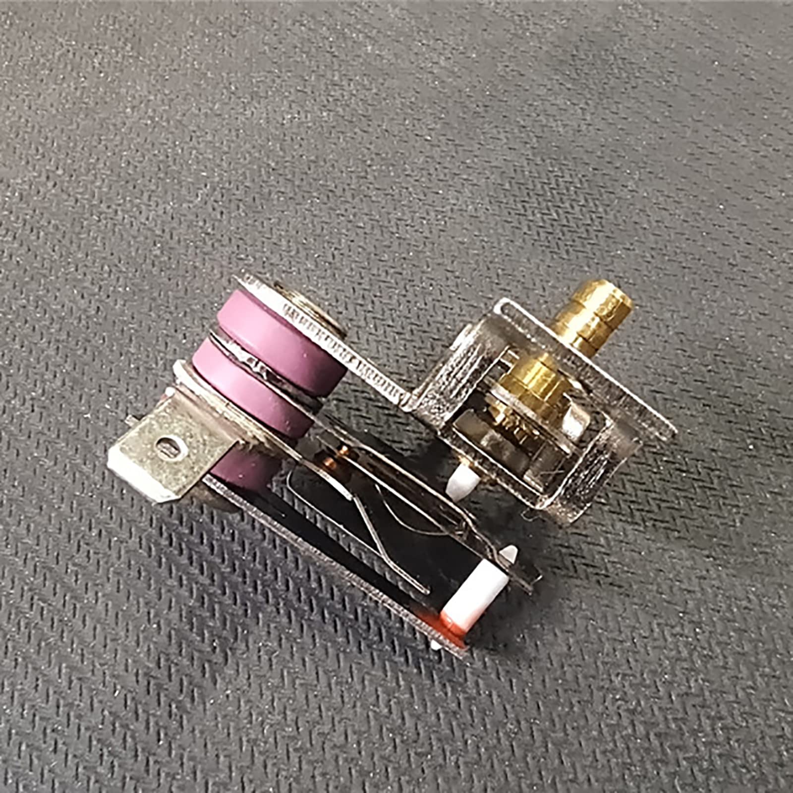 2PCS Replacement Thermostat Switch TA-018 for Electric Oven - M3 Screw Hole Temperature Control & Thermal Assembly | Perfect for Oven Repair, Maintenance & DIY Home Appliance Projects