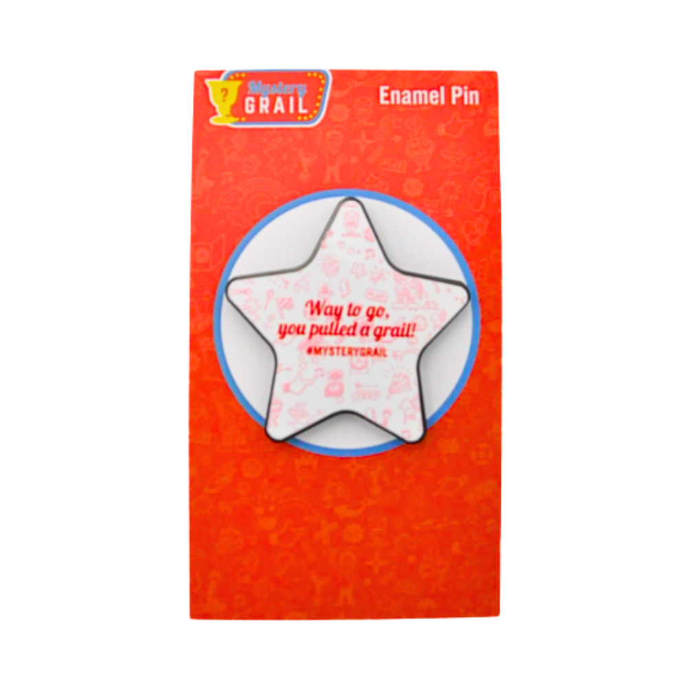 Mystery Grail Star Enamel Pin - Collectible Lapel Pin for Anime Fans, Gift for Gamers & Fantasy Lovers - Perfect for Backpacks, Jackets & Cosplay