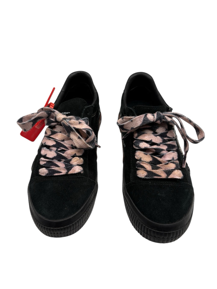 Off White Low Liquid Melt Vulcanized Suede Sneakers for Women - Size 41 (US 10.5) - Stylish & Comfortable Casual Shoes for Everyday Wear, Street Fashion & Outfits