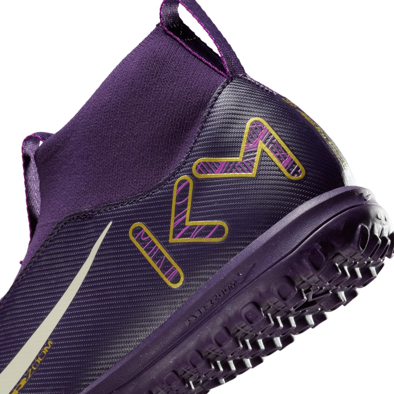 Nike Jr. Mercurial Superfly 10 Academy Kylian Mbappé Soccer Cleats - Youth Football Shoes for Speed & Control - Perfect for Training & Matches
