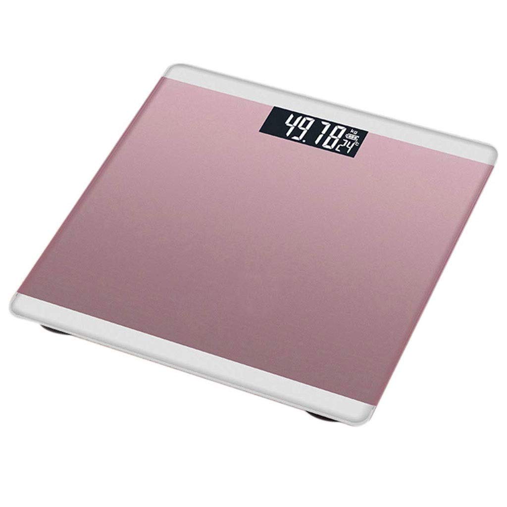 Digital Bathroom Scale with LCD Display - Accurate Body Weight Scale for Home Use, Portable & Durable Gray Electronic Scale - Perfect for Fitness Tracking, Weight Loss, and Health Monitoring
