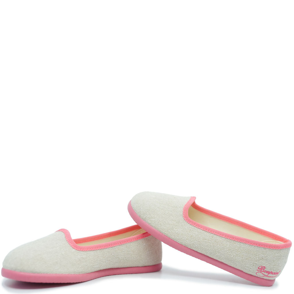 Bonpoint Logo Rose Camellia Slippers for Women - Soft Indoor House Shoes with Floral Design - Perfect for Home, Spa, and Relaxation