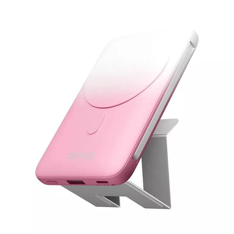 Sanag K60 Magnetic Wireless Fast Charging Power Bank 10000mAh - Portable Battery Pack for iPhone 15/14/13/12, Samsung Galaxy, AirPods | Perfect for Travel, Camping & Emergency Charging