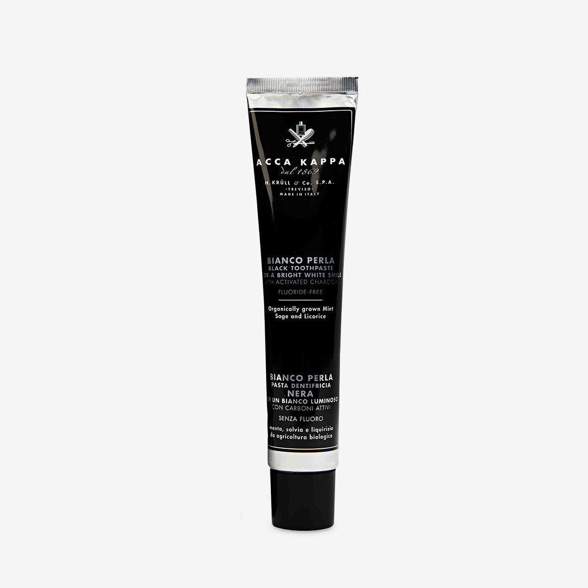 Natural Activated Charcoal Toothpaste for Whitening - Fluoride Free & Organic Formula - Freshens Breath & Removes Stains - Perfect for Daily Oral Care & Sensitive Teeth
