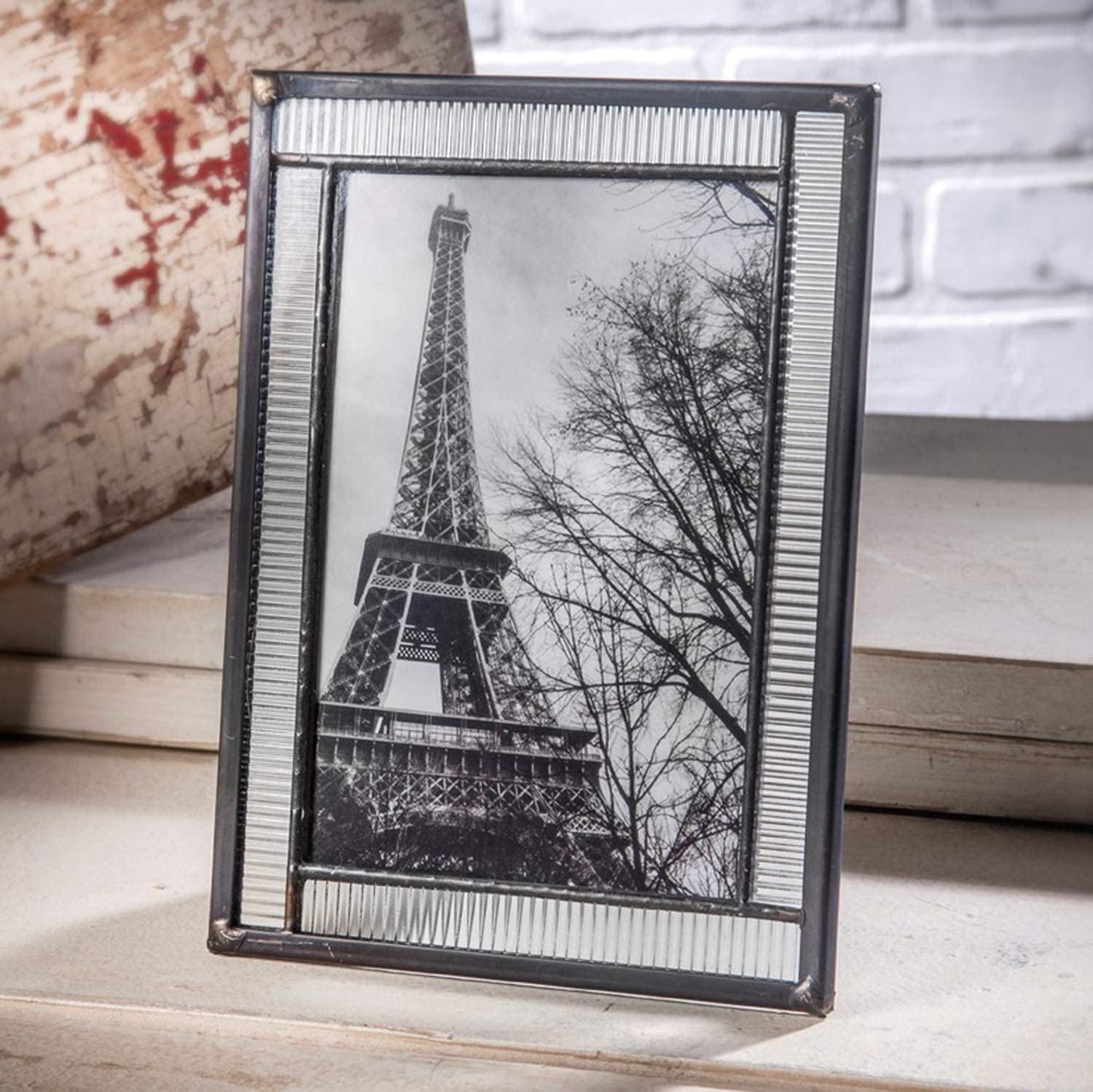 4x6 Clear Glass Photo Frame - Vertical/Horizontal for Home & Office Decor - Wedding, Graduation Gift
