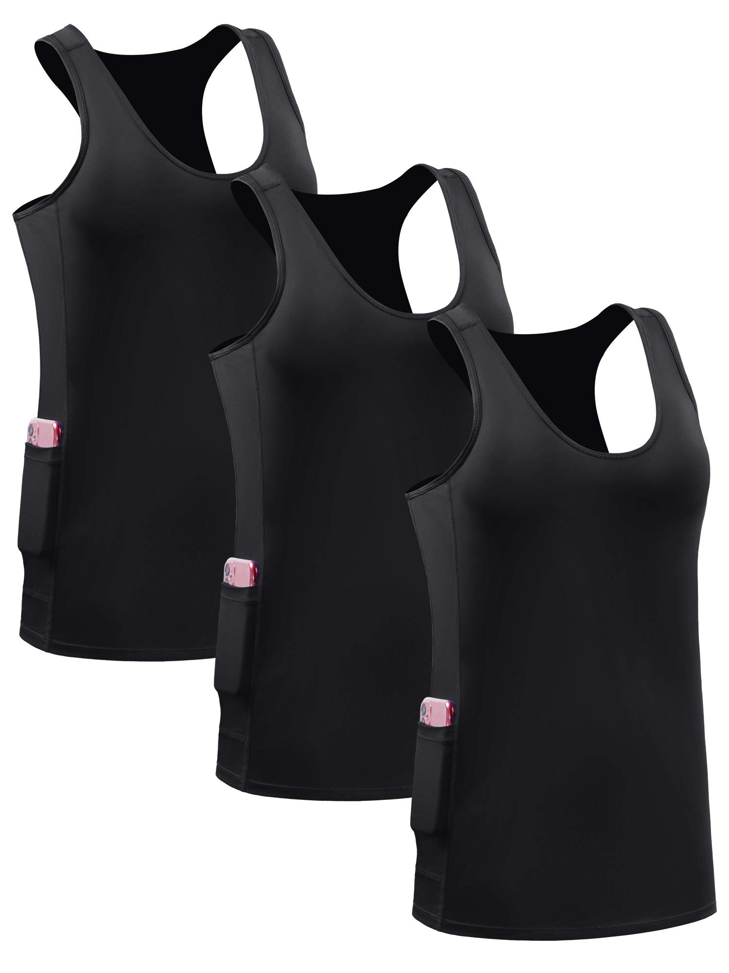 NELEUS Women's Racerback Yoga Tank Top - Breathable Workout Shirt for Yoga, Gym & Running | Comfortable Fitness Apparel for Women