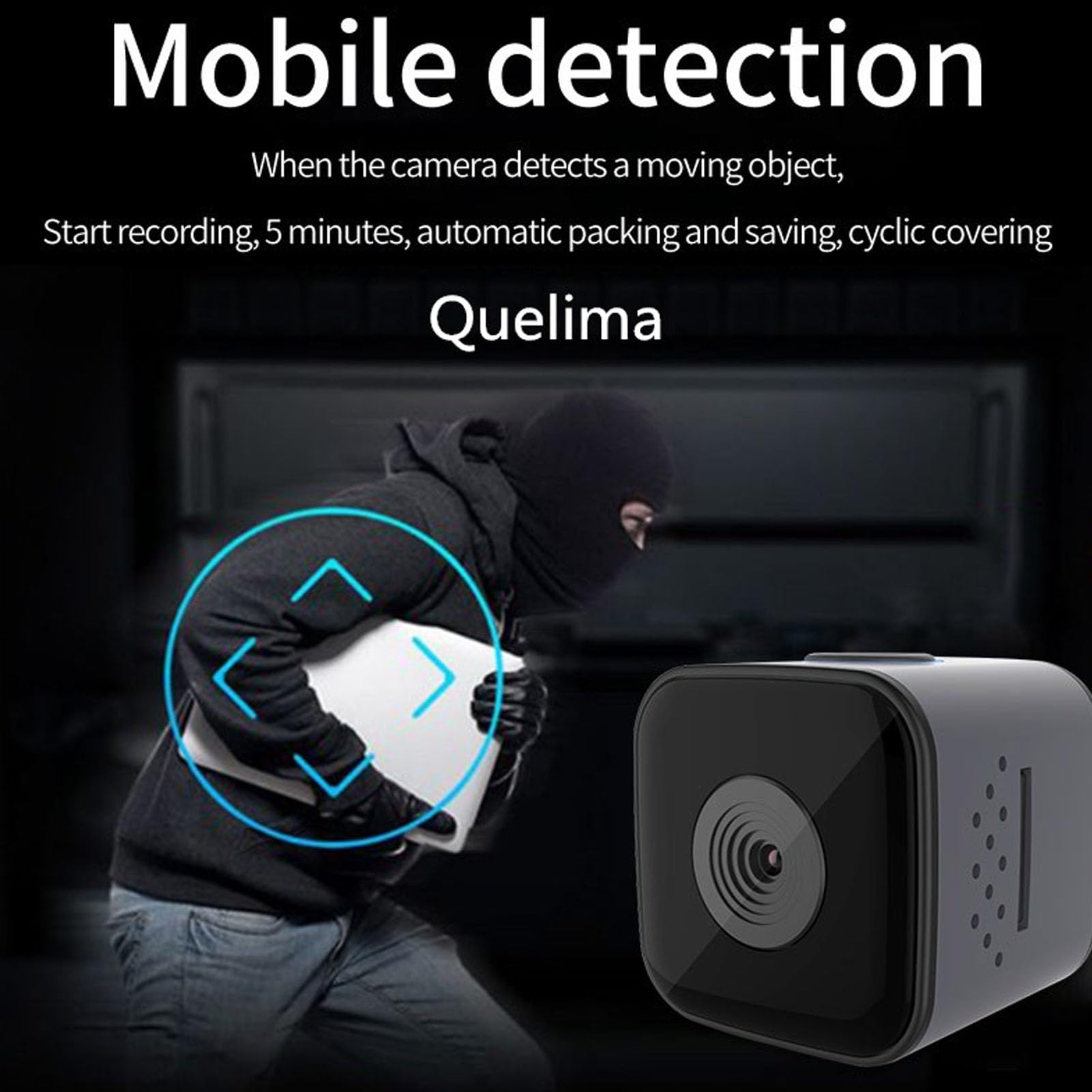Annadue HD 1080P Mini Waterproof Action Camera with Infrared Night Vision, 30m Underwater Sports DV Camera - Supports 128GB Memory Card, Wide Compatibility - Perfect for Diving, Surfing, Skiing & Outdoor Adventures