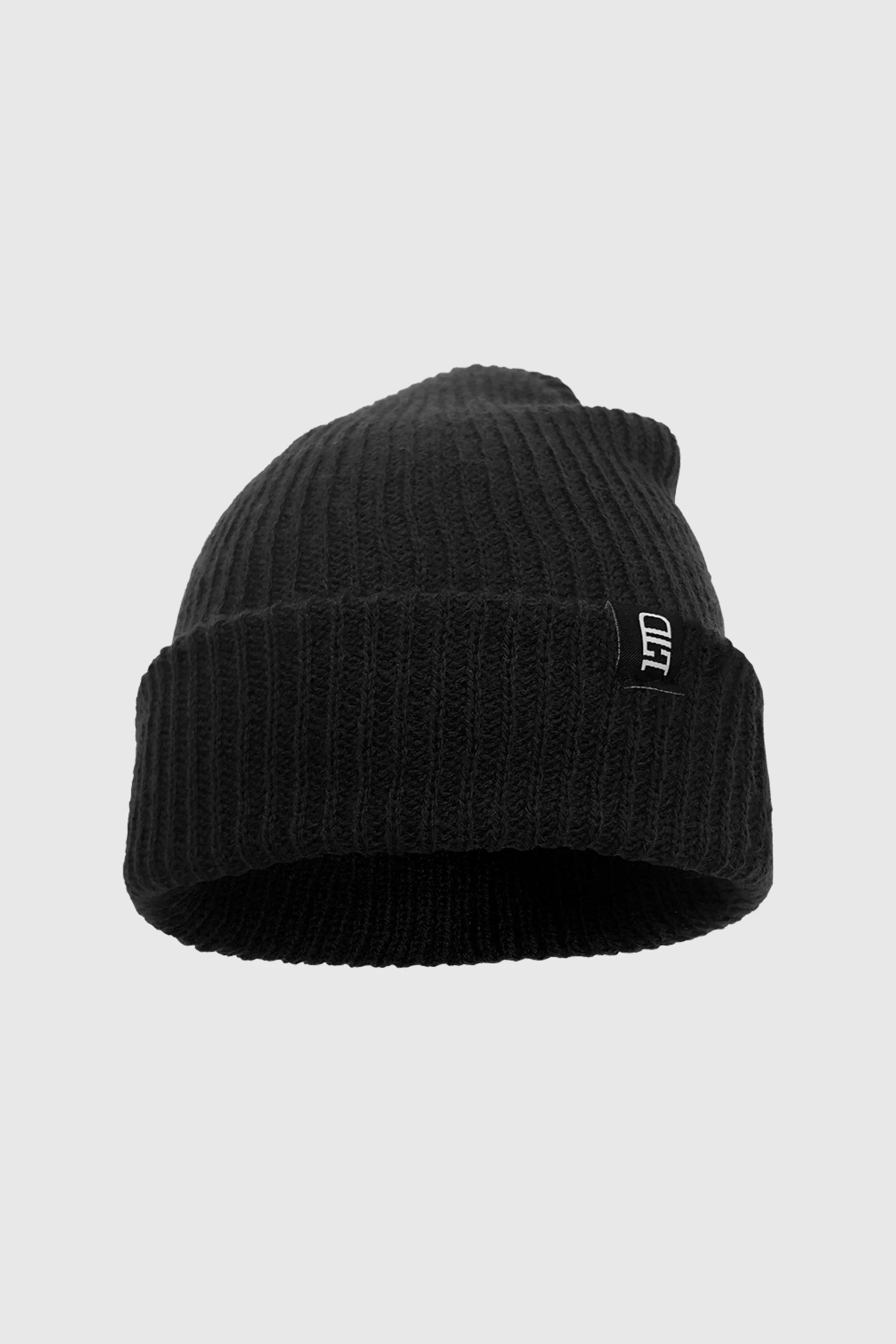 Classic Black Toque - Warm Winter Beanie for Men & Women - Perfect for Skiing, Snowboarding & Outdoor Activities