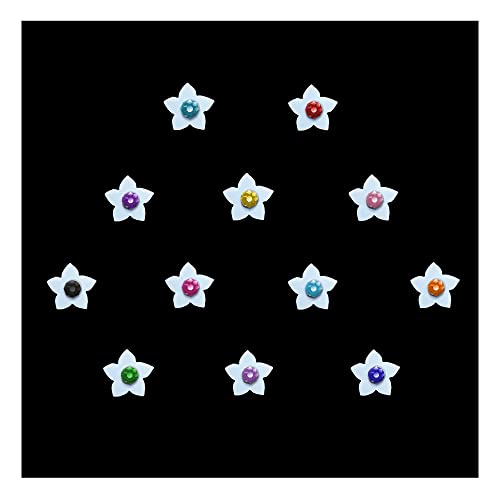 Comet Busters Cute Bindi Stickers for Kids & Girls - 6mm Face Decoration Stickers (BBO050) - Perfect for Birthday Parties, Festivals & Costume Events