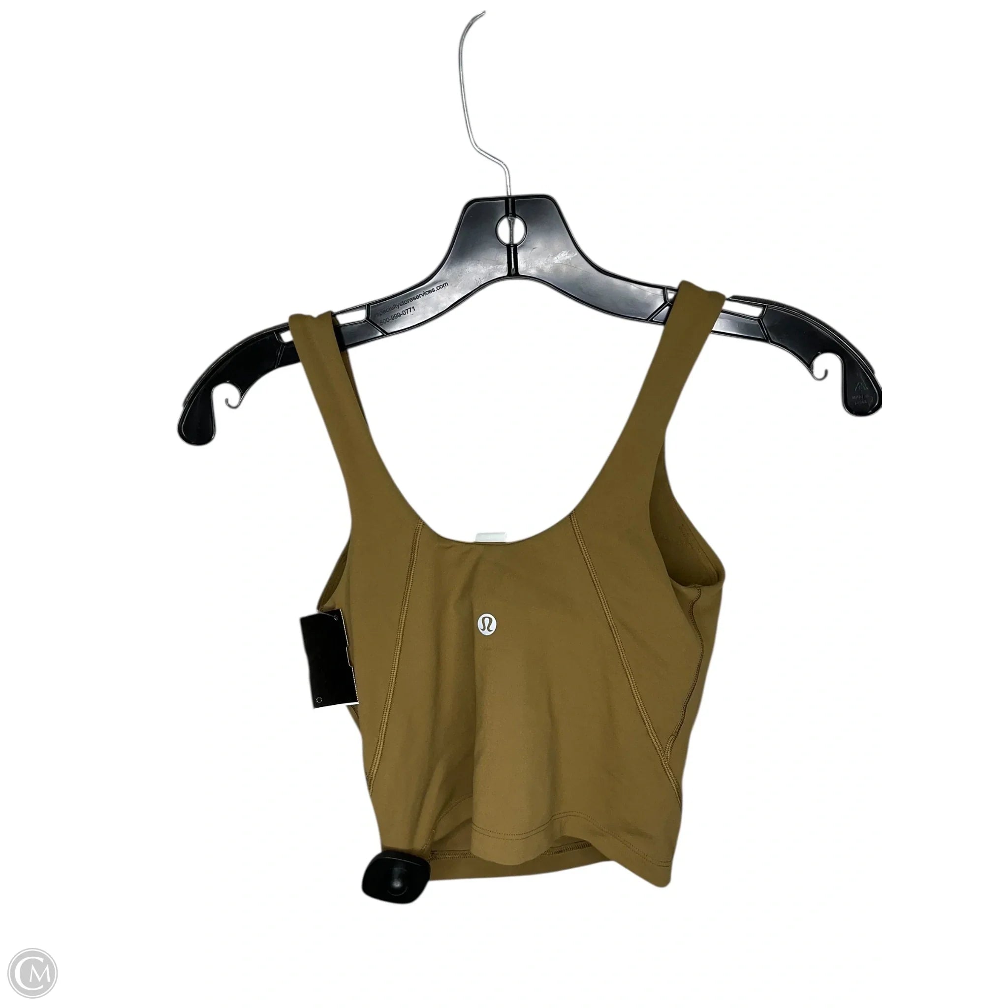 Lululemon Bronze Athletic Sports Bra - Size 2 for Women | High-Impact Workout, Yoga & Running Support