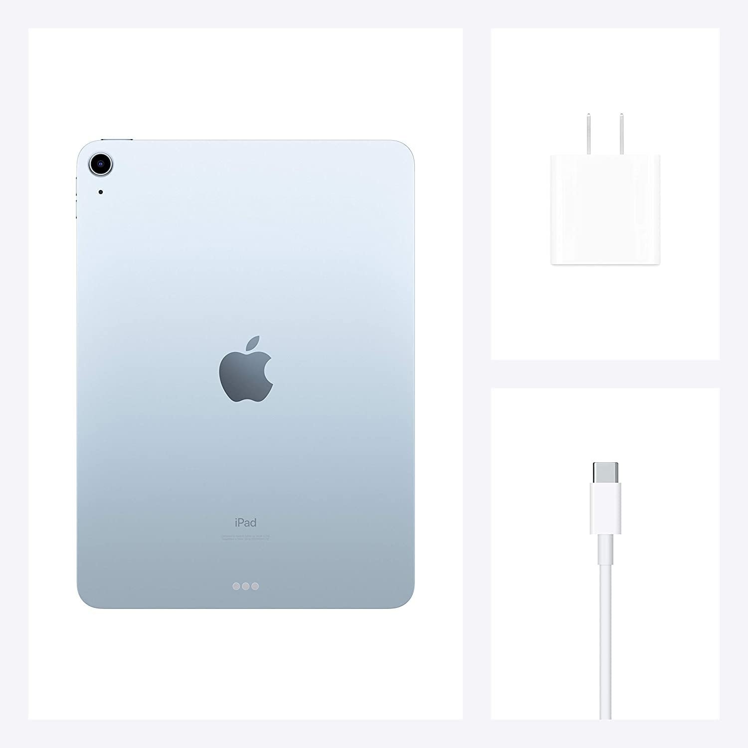 2020 Apple iPad Air 10.9-inch Wi-Fi 64GB Tablet - Sky Blue (Certified Renewed) for Work, Study & Entertainment