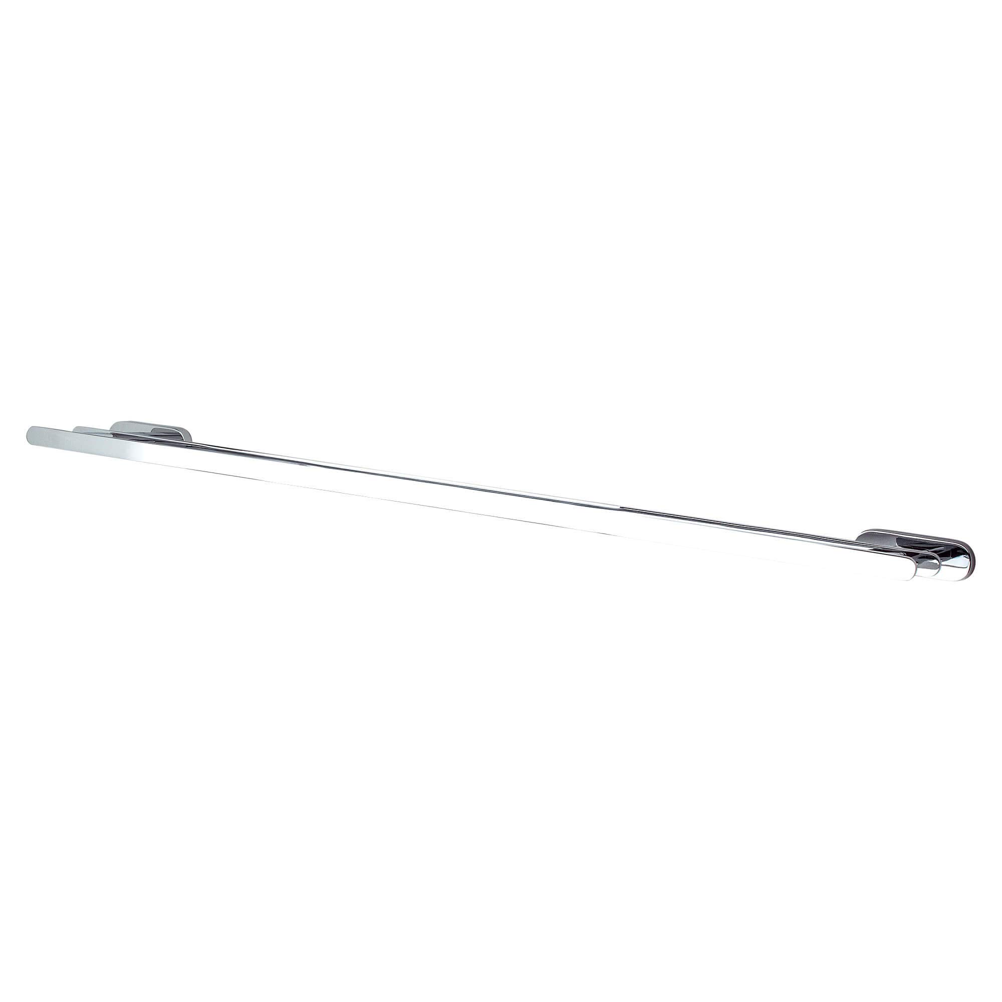 24 Inch Double Towel Bar - Polished Chrome Bathroom Towel Rack for Hanging Towels & Robes - Perfect for Bathroom, Spa, or Gym Organization