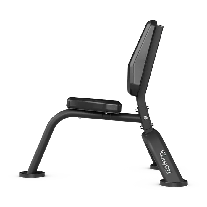 Vision Fitness FW87 Adjustable Utility Bench for Home Gym - Perfect for Strength Training & Workouts