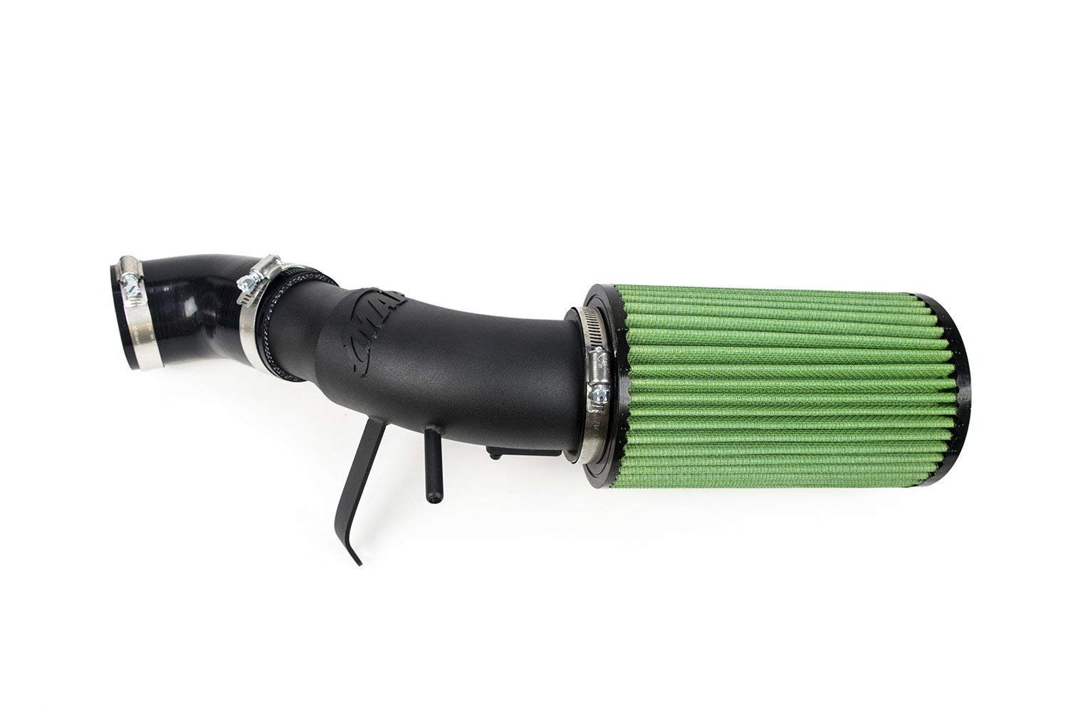 High-Performance MAP Stainless Steel Black Cold Air Intake Kit with Green Filter - Compatible with 2014-2015 Ford Fiesta ST - Boost Horsepower & Improve Engine Performance for Street & Track Racing