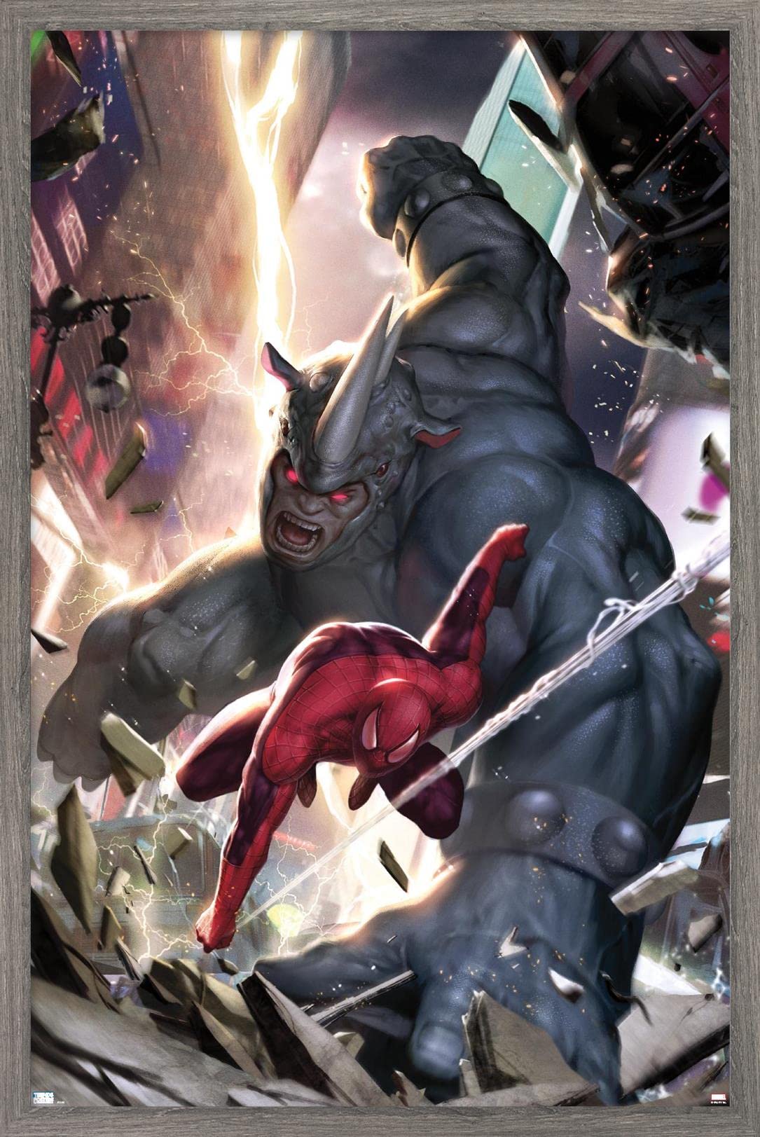 Trends International Marvel Comics Spider-Man vs Rhino - X-23 #10 Wall Poster 22.4