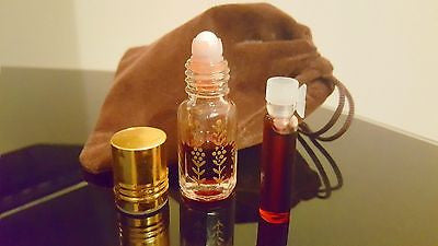 Pure Thick Red Egyptian Musk Attar Oil - 1ml Vial with Intense Pheromones for Perfume & Aromatherapy | Perfect for Romantic Evenings & Spiritual Practices