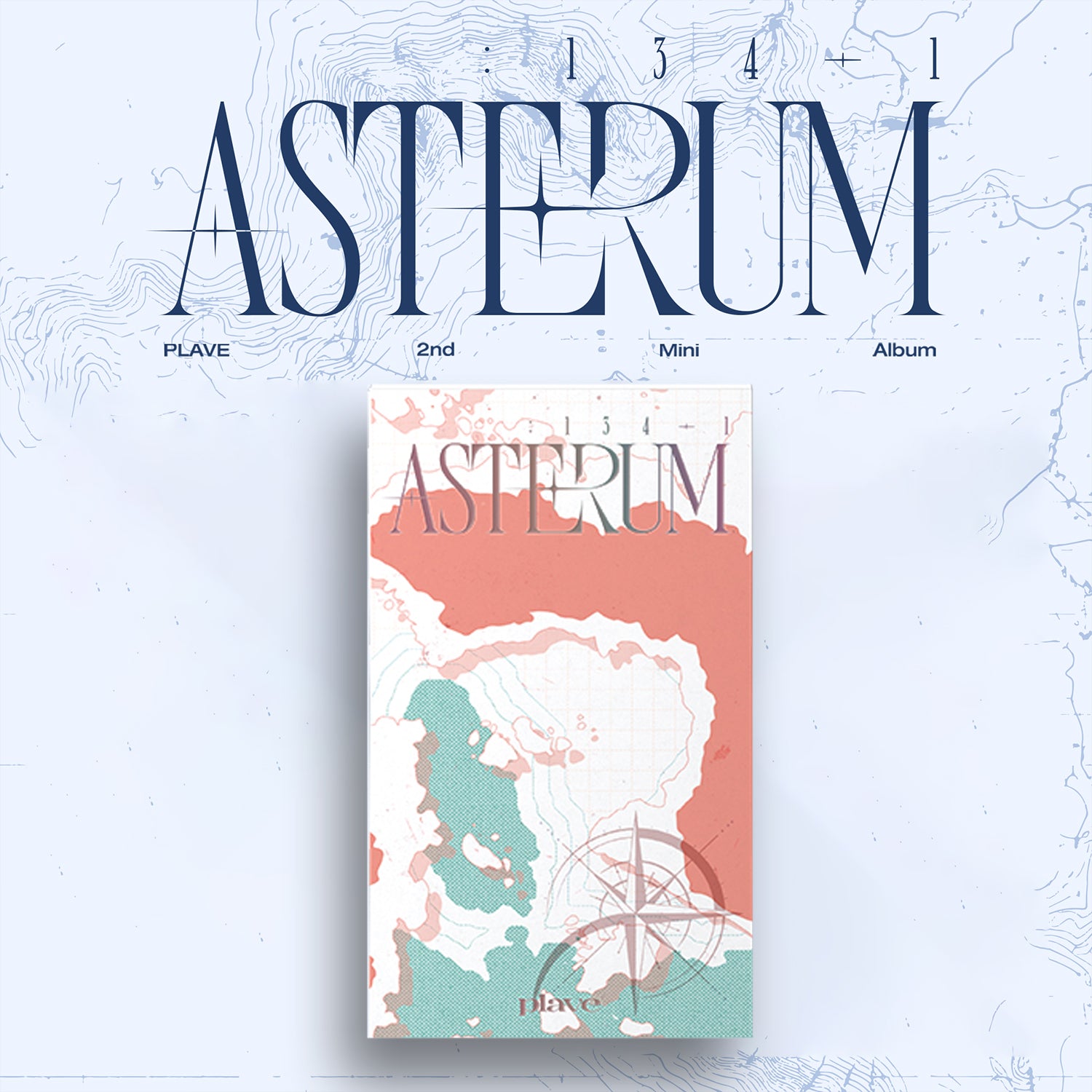PLAVE 2nd Mini Album 'ASTERUM: 134-1' - Kpop CD with Photobook & Exclusive Merch - Perfect for Fans, Collectors & Gift Giving