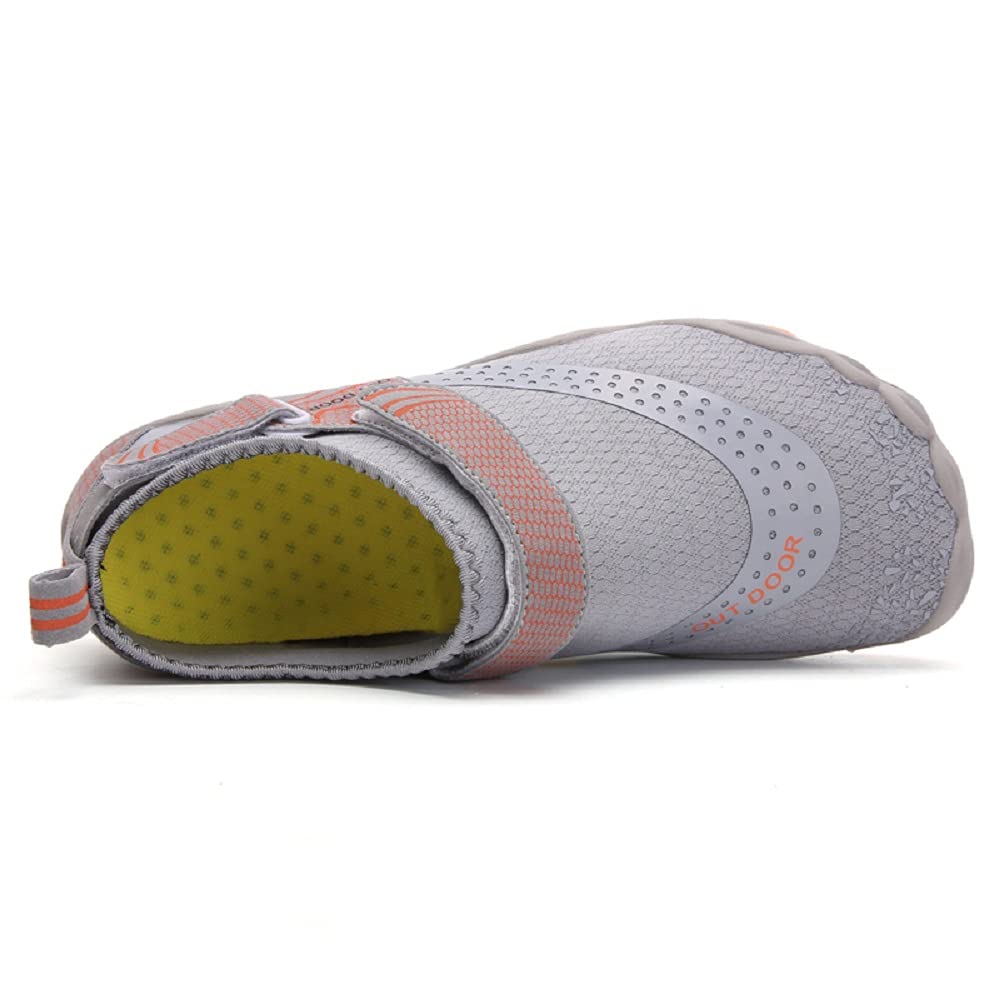 Tongzone Quick-Dry Water Shoes for Men & Women - Barefoot Aqua Shoes for Swimming, Hiking, Beach & Water Sports | Lightweight Athletic Shoes for Pool, Surfing & Outdoor Activities