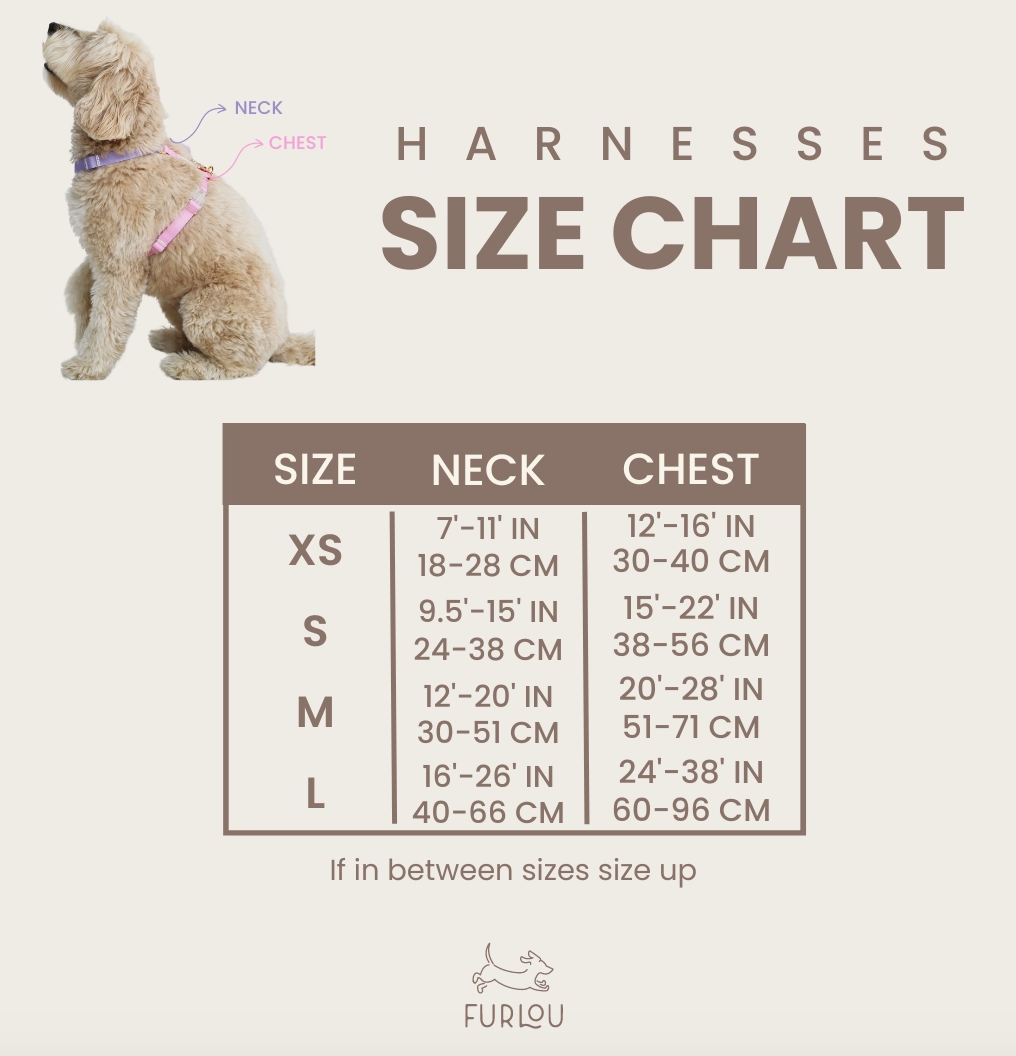 Furlou Dog Sherpa Harness - Soft & Warm Winter Dog Vest with Adjustable Straps for Small & Medium Dogs - Perfect for Cold Weather Walks & Outdoor Adventures