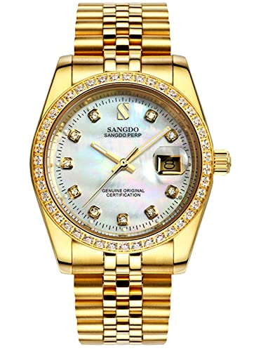 Full Gold with White Dial