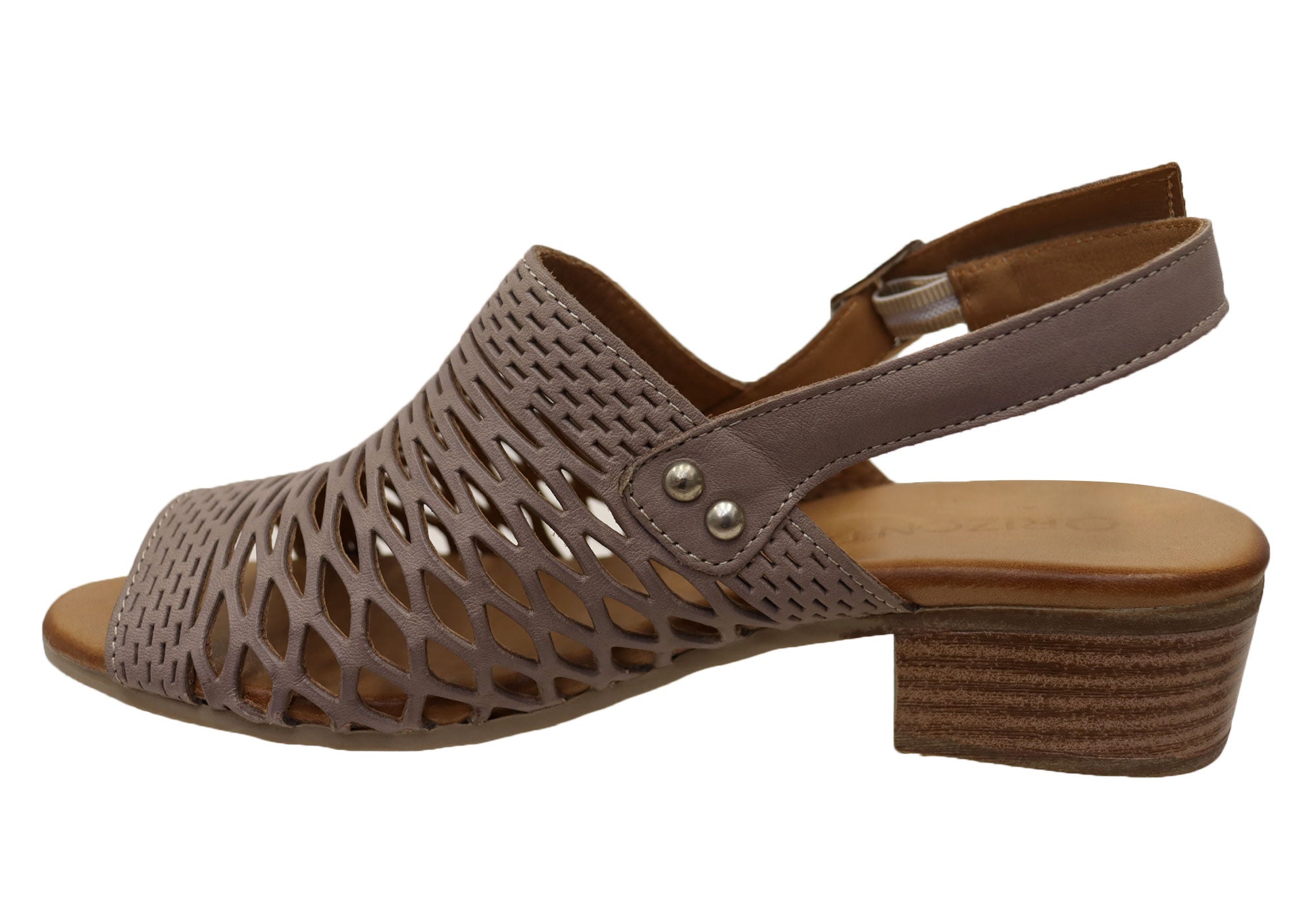 Orizonte Mimosa Women's Comfortable European Leather Sandals - Stylish & Supportive for Walking, Travel & Summer Outfits