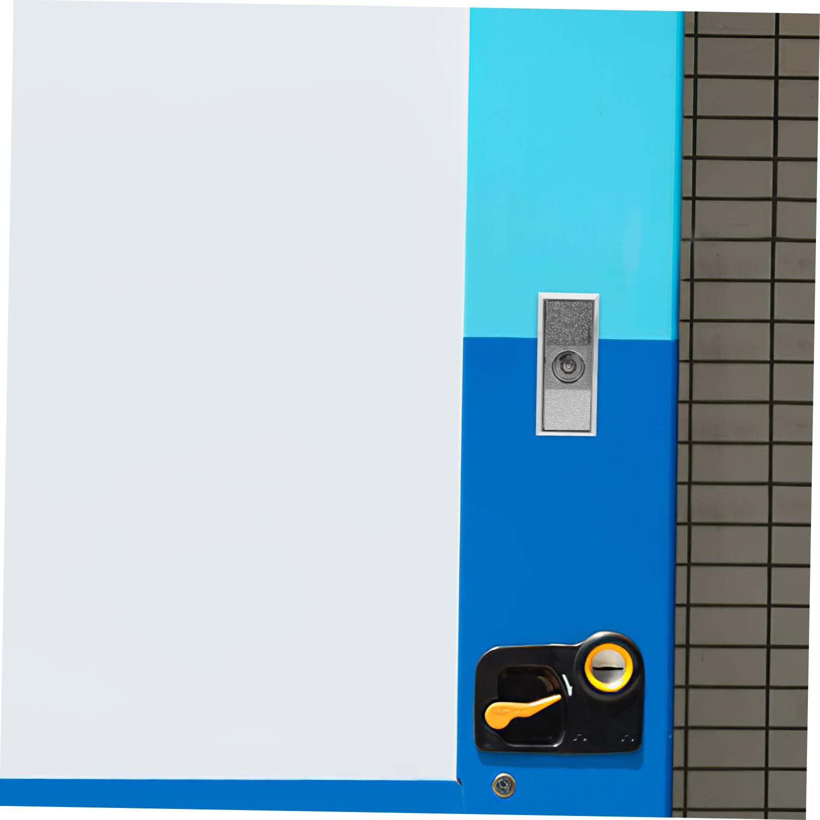 Mint Green Vending Machine Lock Set with Key - T-Handle Door Lock for Snack, Gaming & Water Dispensers | Secure Candy & Beverage Vending Equipment for Arcades, Stores & Public Spaces