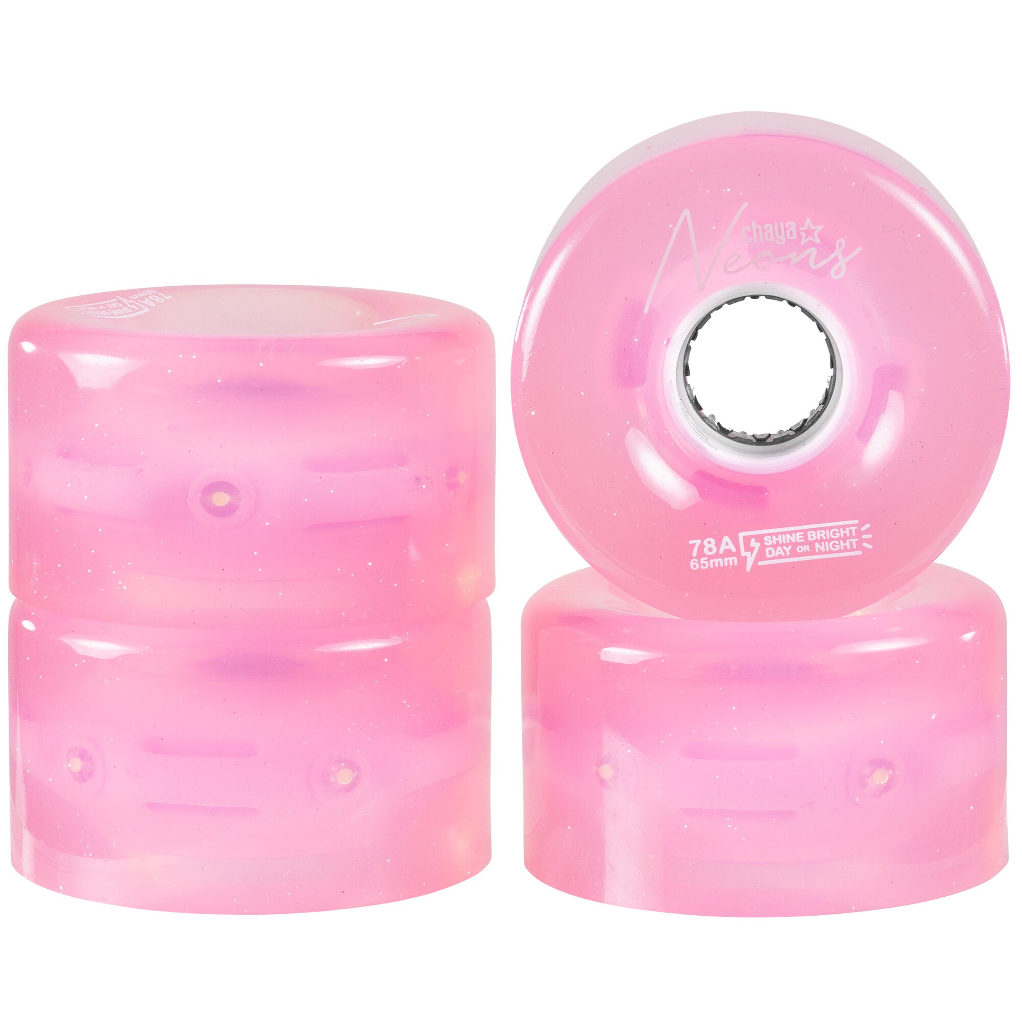 Neon Pink Hair Extensions - Vibrant Clip-In Synthetic Hair for Women - Perfect for Parties, Cosplay & Halloween Costumes