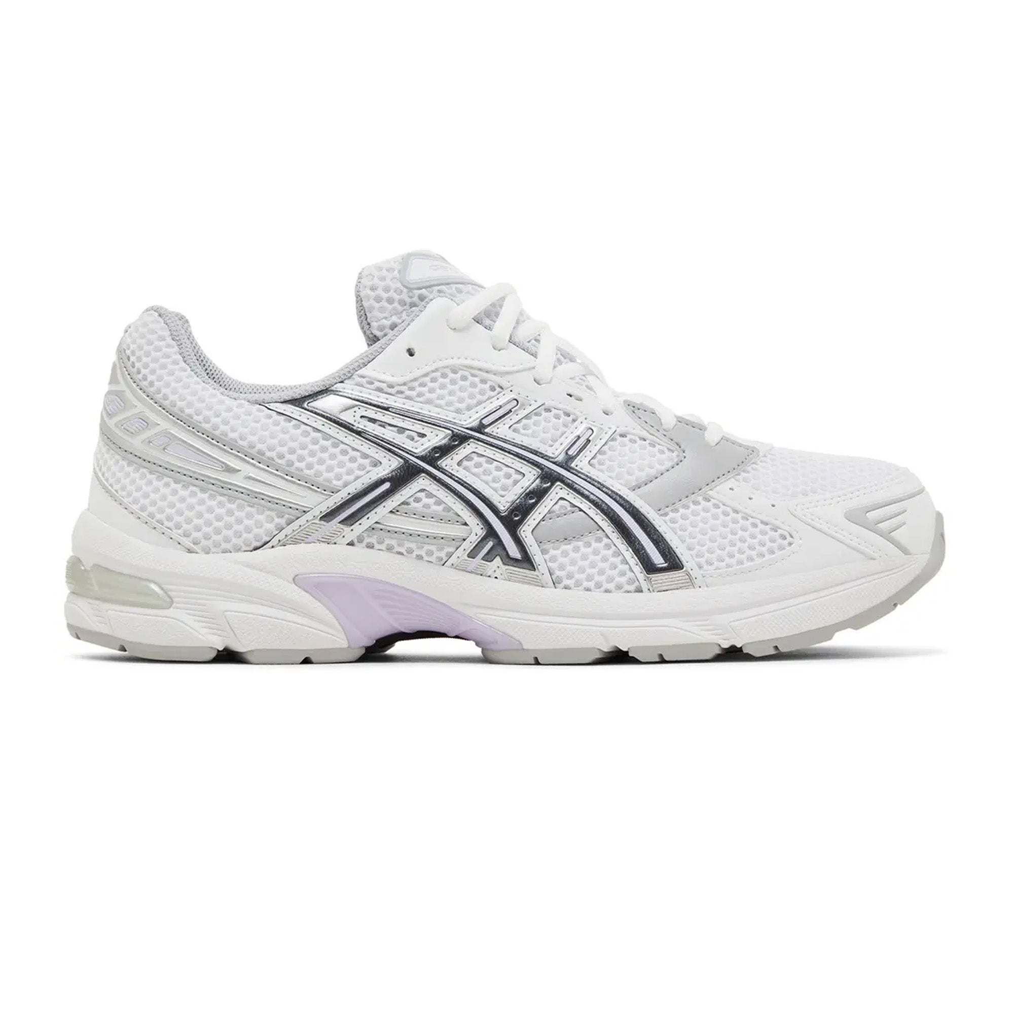 ASICS Gel 1130 Women's Running Shoes - White/Carrier Grey/Lilac (2024) | Lightweight Cushioned Sneakers for Jogging, Gym Workouts & Everyday Comfort