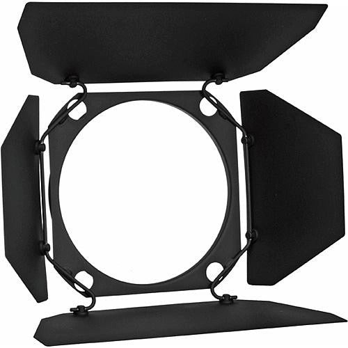 ARRI 4 Leaf Barndoors for ARRI L10C, T5 & ST2/3 Studio Fresnel Lights - Professional Lighting Control for Film & Photography Studios