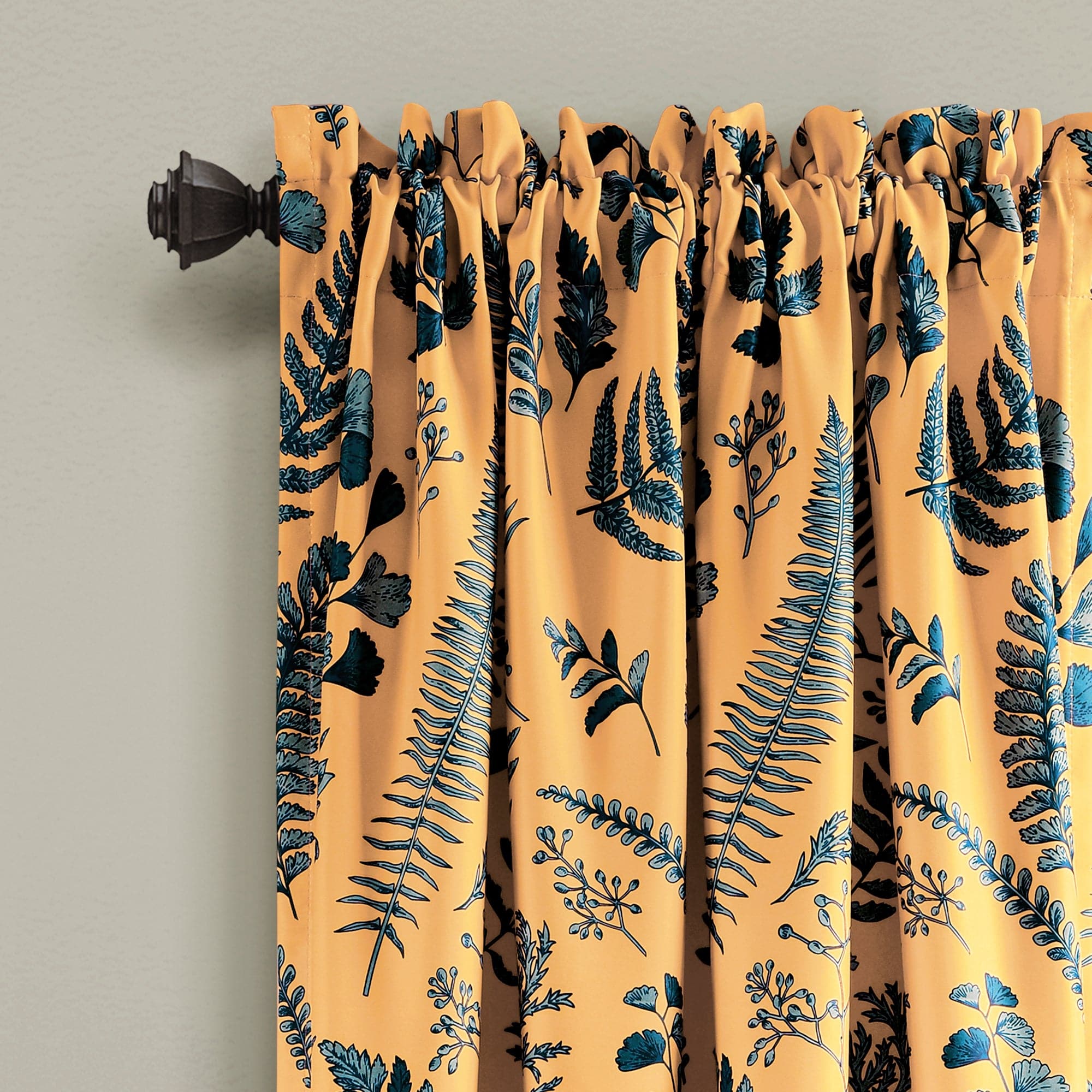 Devonia Light Filtering Window Curtains - Set of 2 Panels for Living Room & Bedroom - Soft Sheer Drapes for Privacy & Sun Protection