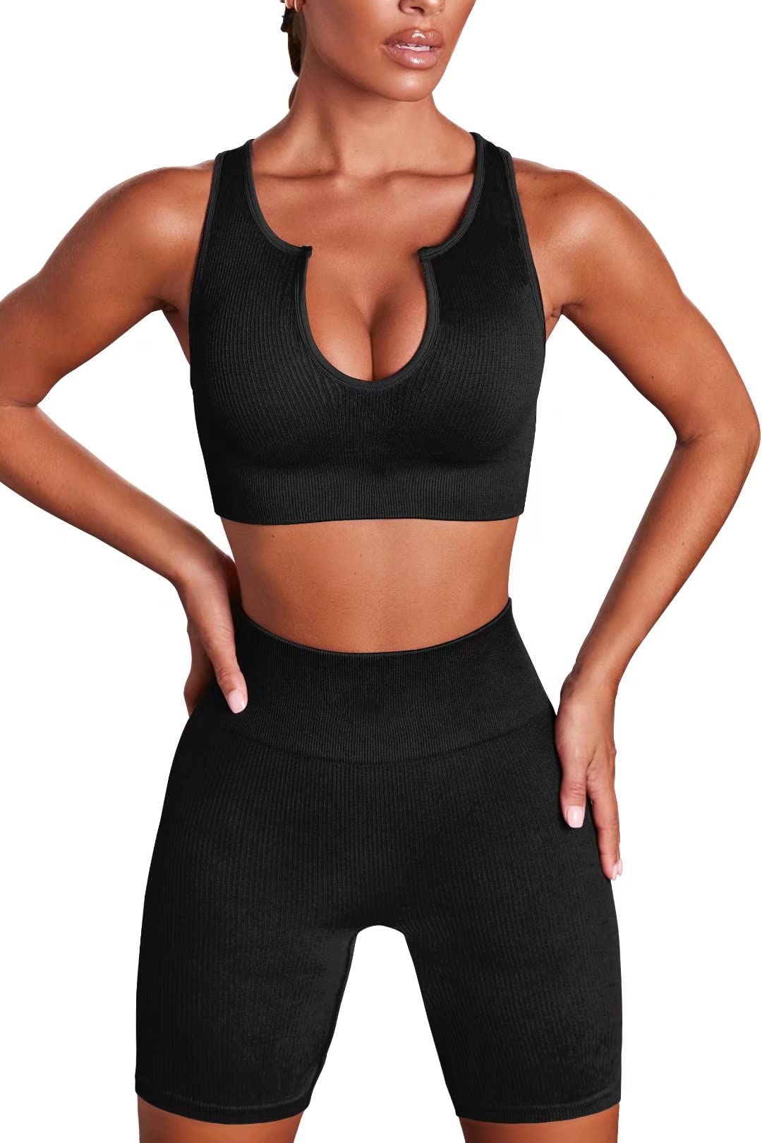 Women's Hybrid Super Comfy Sports Bra - Supportive Crop Top Bralette for Yoga, Gym & Workouts | Perfect for High-Impact Exercise & Active Lifestyles