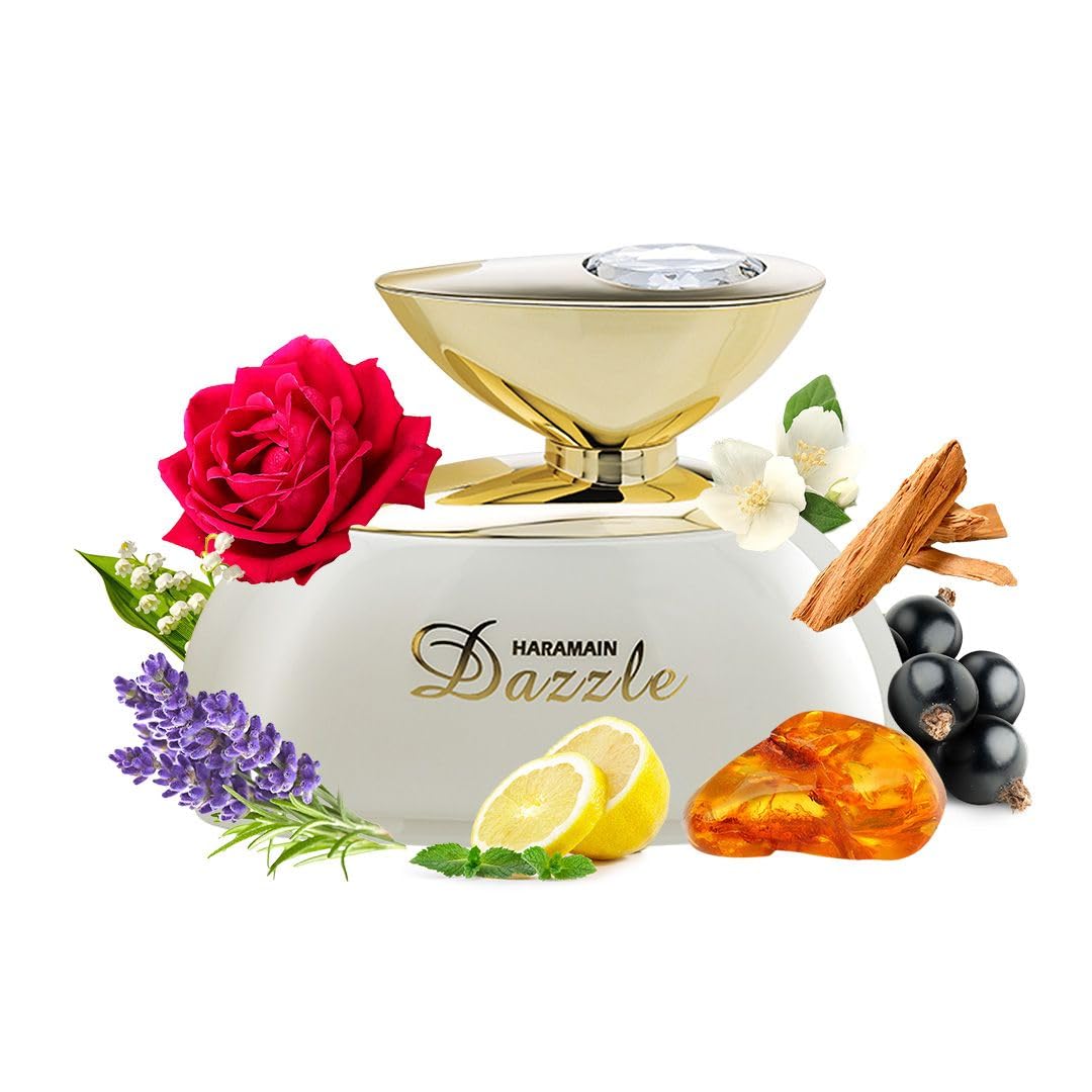 Al Haramain Dazzle Eau de Parfum for Women - 3.3 oz Long Lasting Floral Fruity Arabian Perfume | Perfect for Date Nights, Special Occasions & Daily Wear