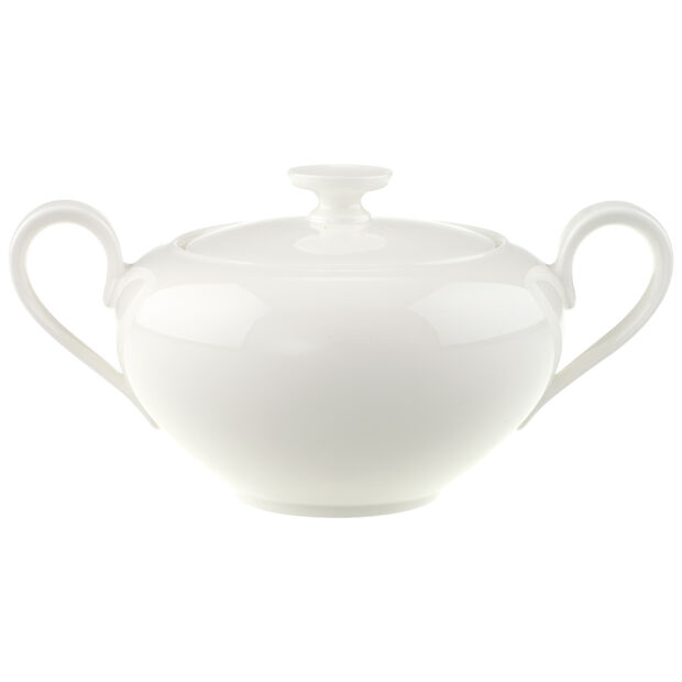 Anmut 6-Piece Sugar Bowl and Jam Pot Set - Elegant Serving Dish for Tea, Coffee, and Breakfast Table Setting