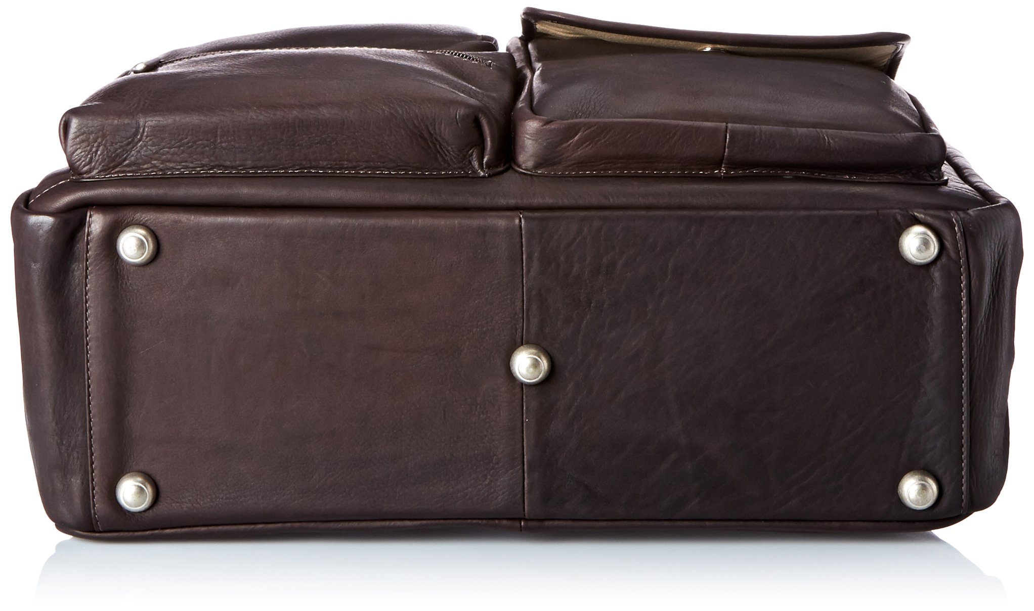 Multi-Pocket Carry-on Luggage - Chocolate Brown Expandable Travel Bag for Women & Men - Perfect for Airplane, Business Trips & Weekend Getaways