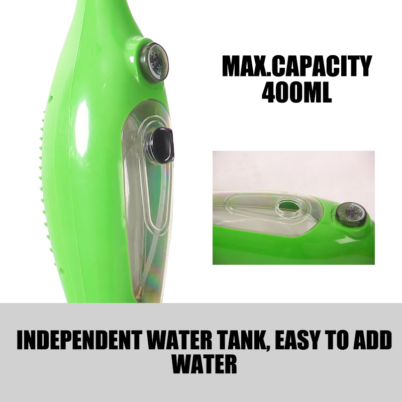 12-in-1 Multi-Functional Foldable Steam Mop | Handheld Floor Steamer & Carpet Cleaner | Perfect for Hardwood, Tile & Carpet Cleaning | Home & Car Use