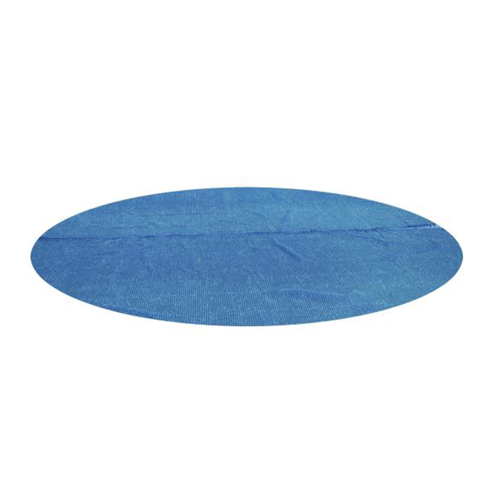 Bestway Flowclear 14ft Round Solar Pool Cover for Above Ground Pools - Blue, Fits 15ft Diameter Pools | Maintains Water Temperature & Reduces Evaporation | Perfect for Summer Swimming & Energy Savings