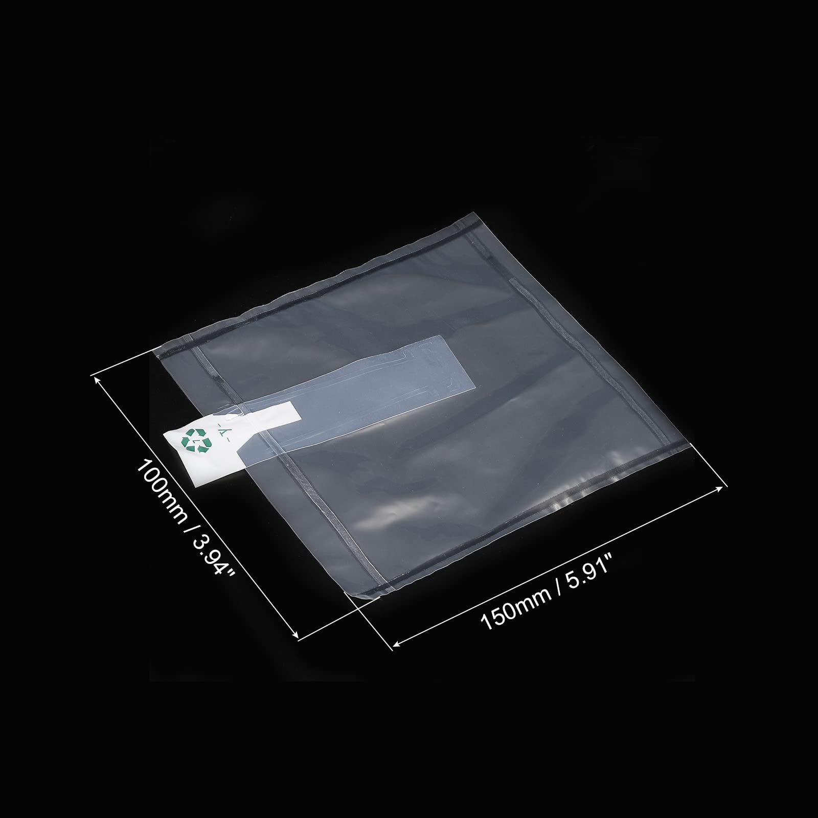 Meccanity Air Bubble Bags - 5.91x3.94 Inch 100 Pack Cushioning Wrap for Shipping, Moving & Storage - Protective Air Pillow Packaging for Fragile Items, Electronics & Gifts