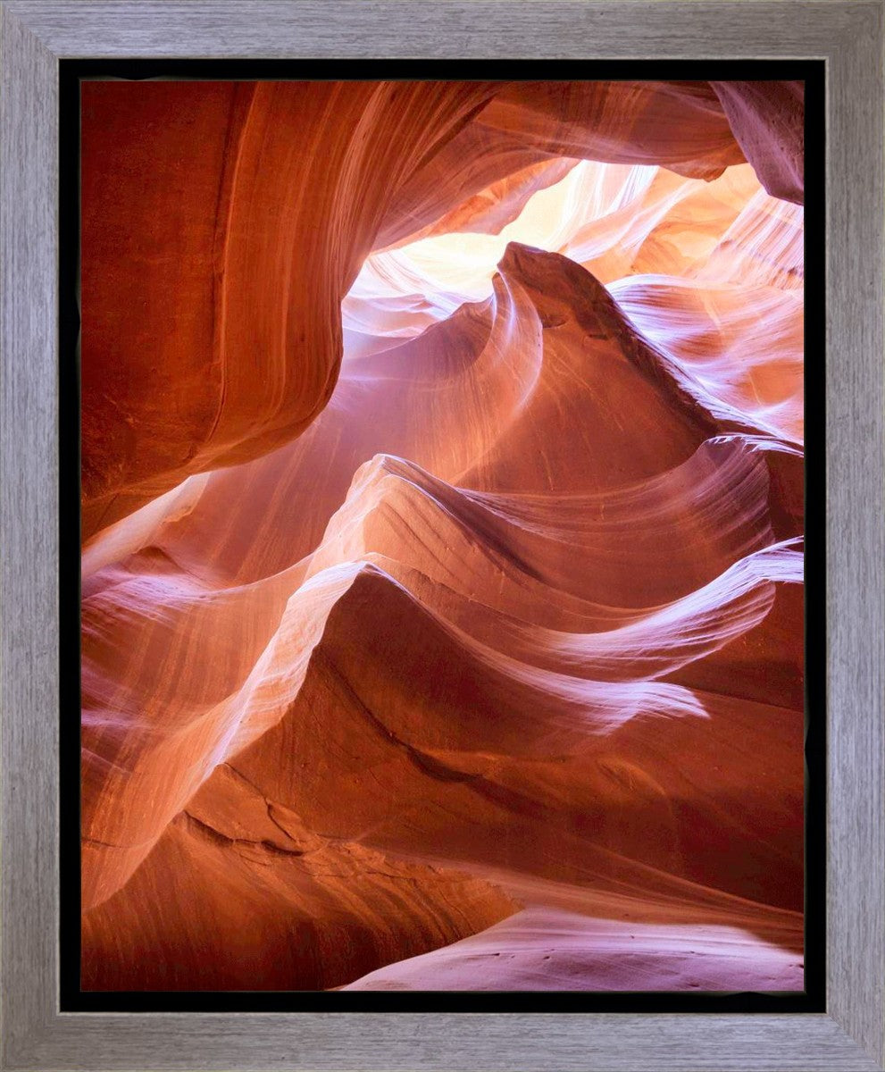 Antelope Canyon Corkscrew Gallery Wrap Canvas Print - Stunning Nature Wall Art for Home & Office Decor - Perfect for Living Room, Bedroom, or Office Spaces