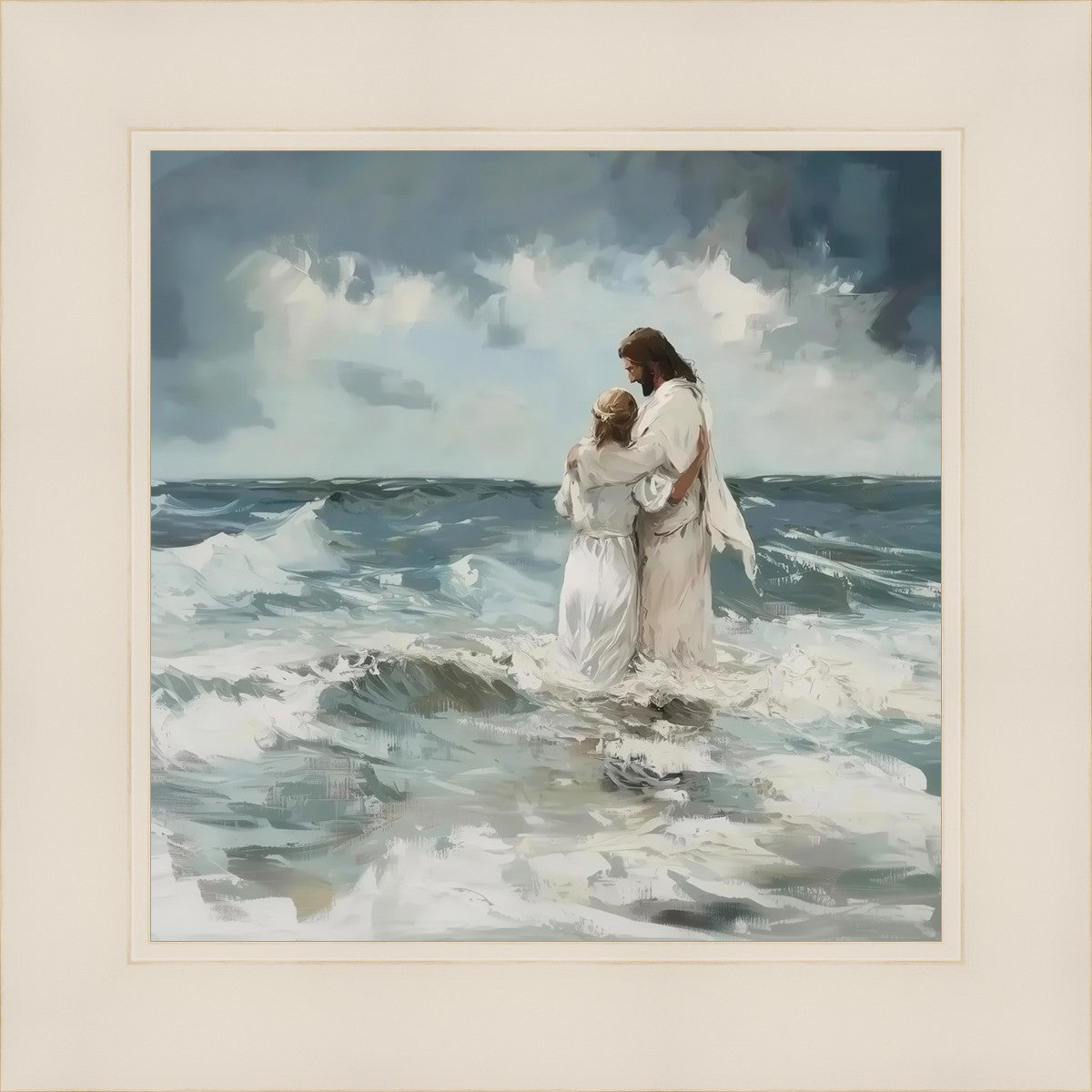 Be Still By Gabriel Heaton - Inspirational Christian Wall Art Decor for Home, Office & Church - Perfect for Prayer Rooms, Bedrooms & Gifts