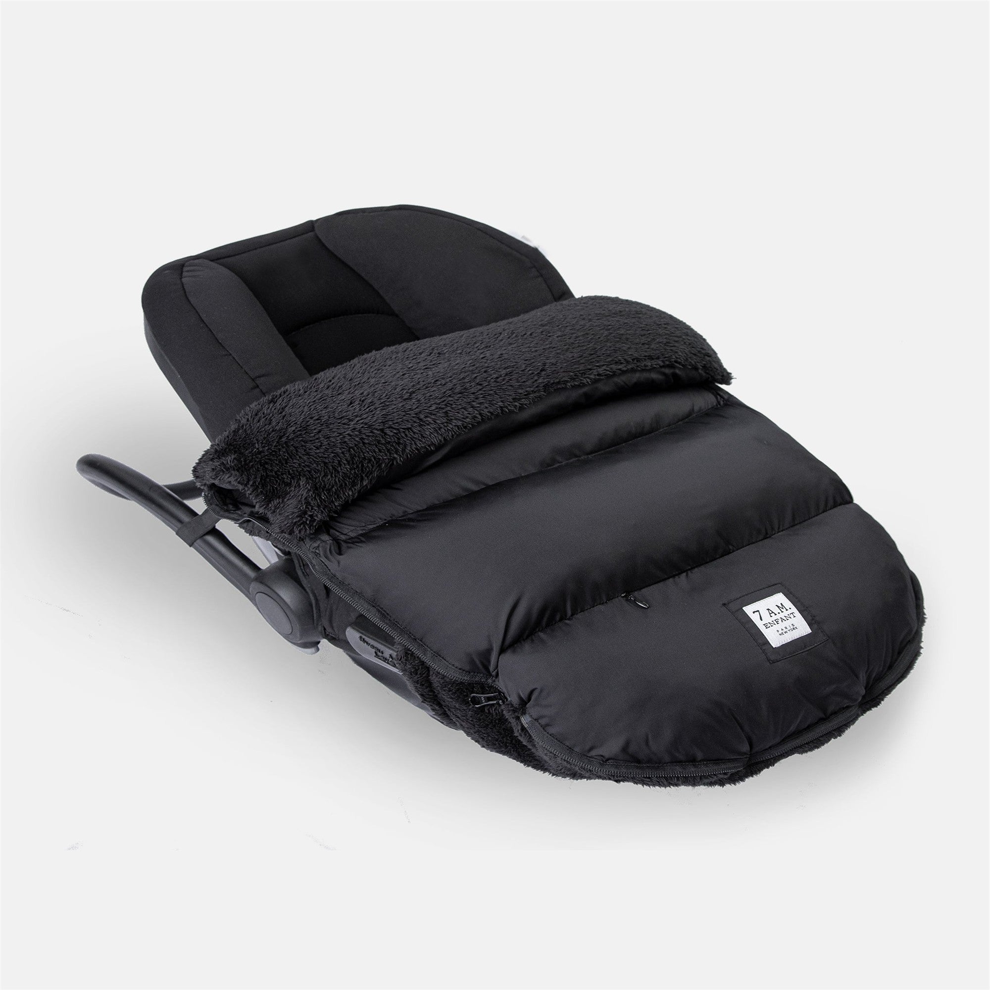 7AM Enfant PlushPOD - Premium Baby Travel Pillow for Car Seat & Stroller - Soft & Supportive Infant Head Support for Safe & Comfortable Naps On-The-Go