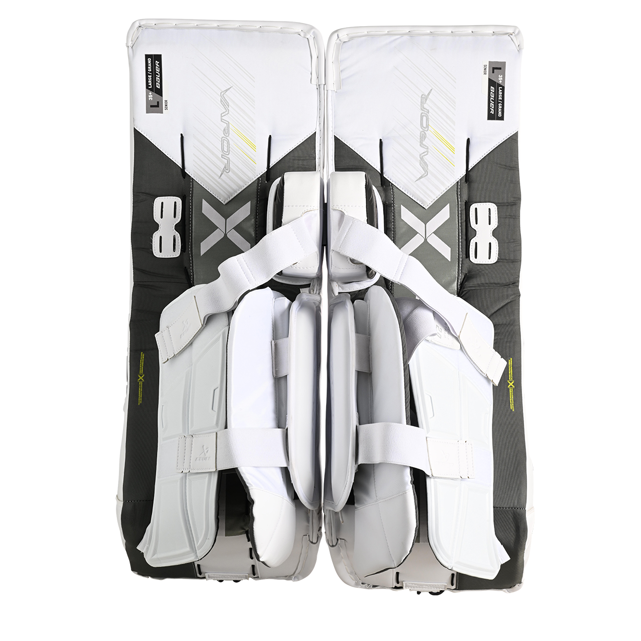 Vapor Hyperlite 2 Senior Goalie Pads - Lightweight Hockey Goalie Leg Pads for Professional & Amateur Players - Perfect for Ice Hockey Training & Games