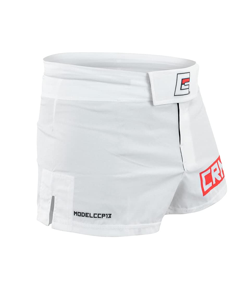 Combat Corner BOSS Fight Shorts - Men's & Women's Quick-Dry BJJ MMA Muay Thai Kickboxing Shorts for Training & Competition | Perfect for MMA Gyms, Grappling & Stand-Up Fighting