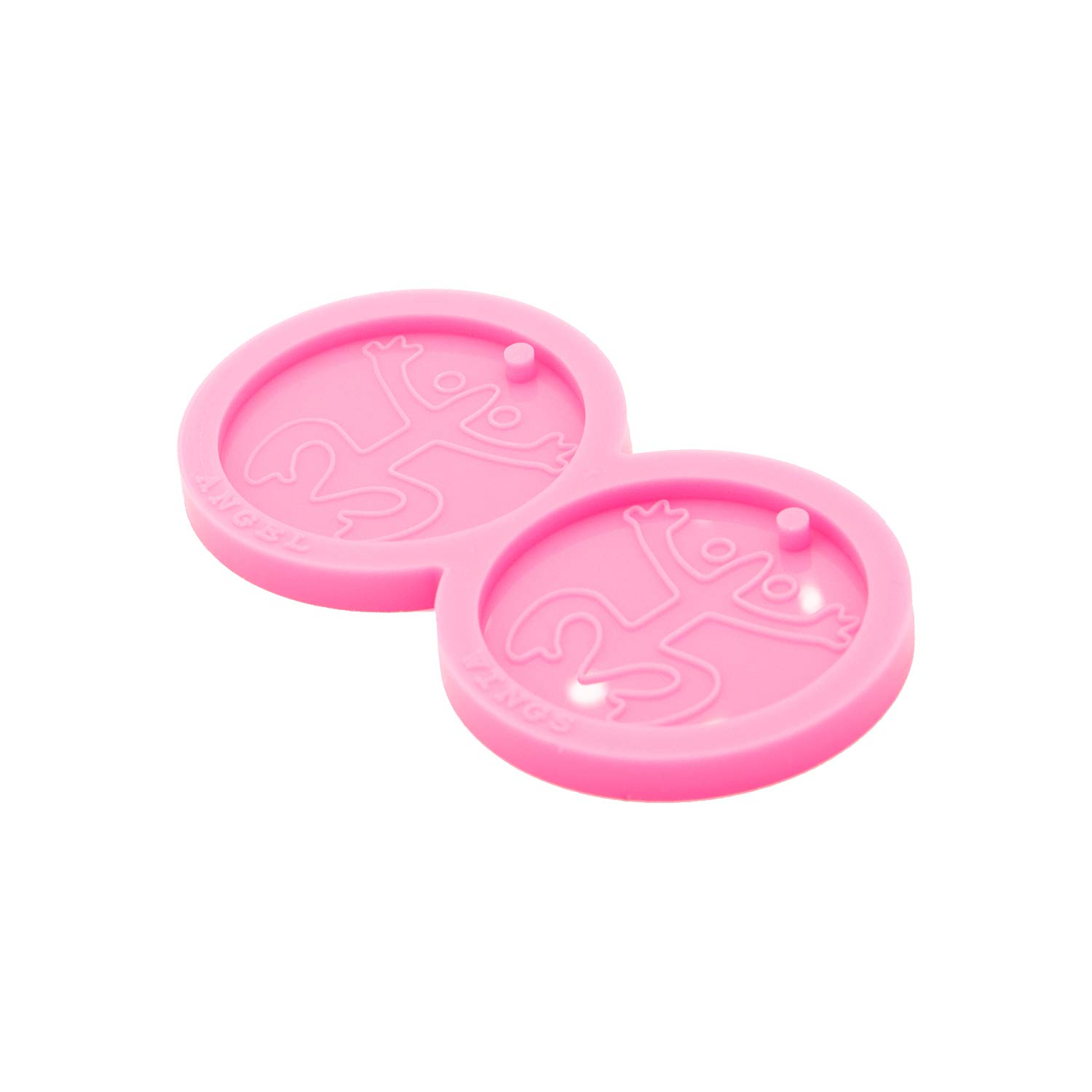 Premium Silicone Earring Molds for Resin Jewelry Making - Round DIY Epoxy Molds for Handmade Earrings, Keychains & Craft Projects (Multiple Sizes) - Perfect for DIY Gifts, Fashion Accessories & Home Crafting